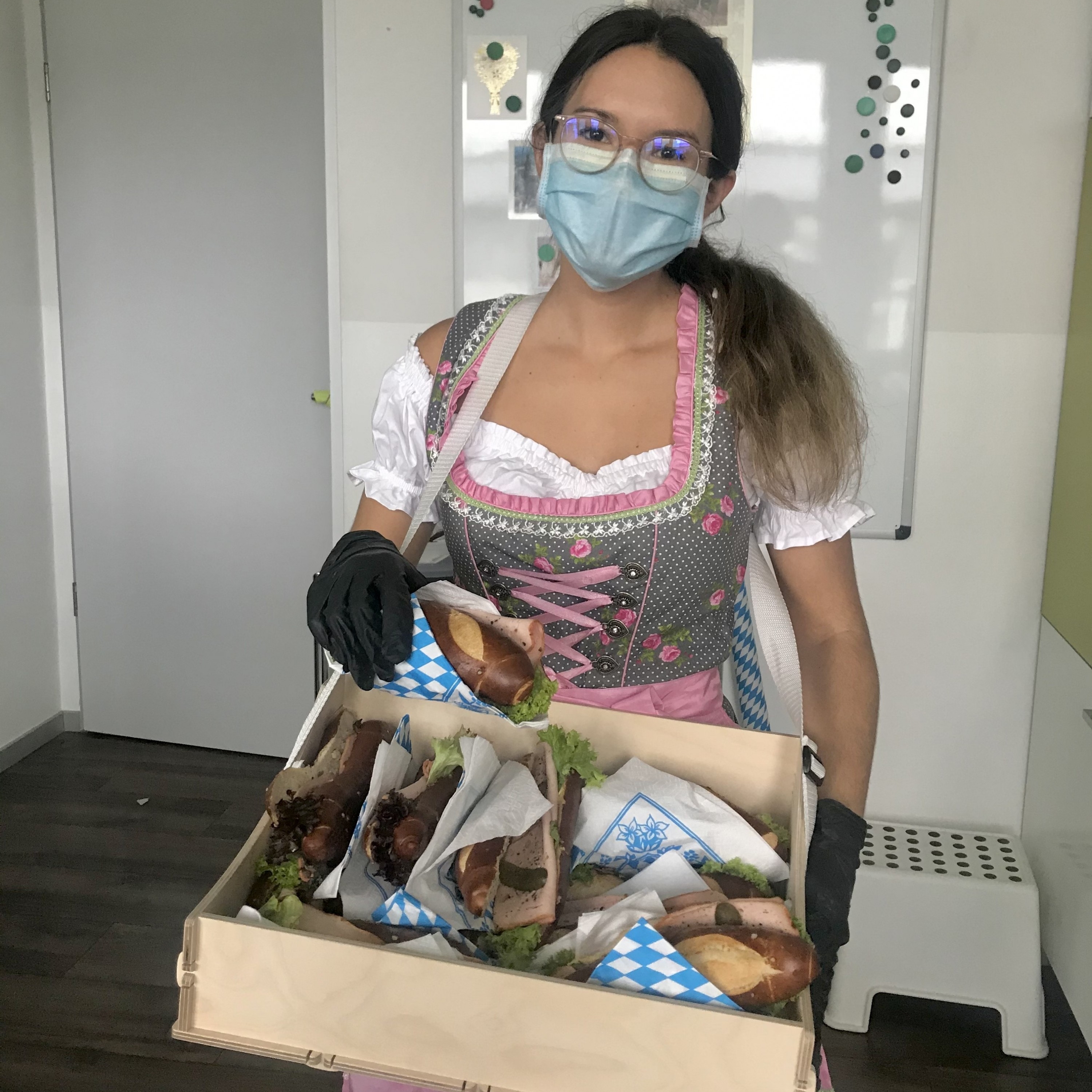 Mitarbeiter im Einsatz