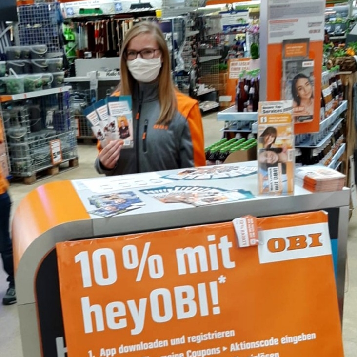 Mitarbeiter im Einsatz