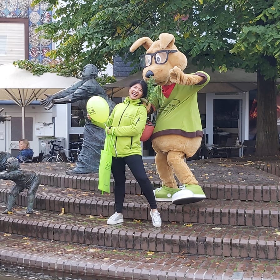 Mitarbeiter im Einsatz