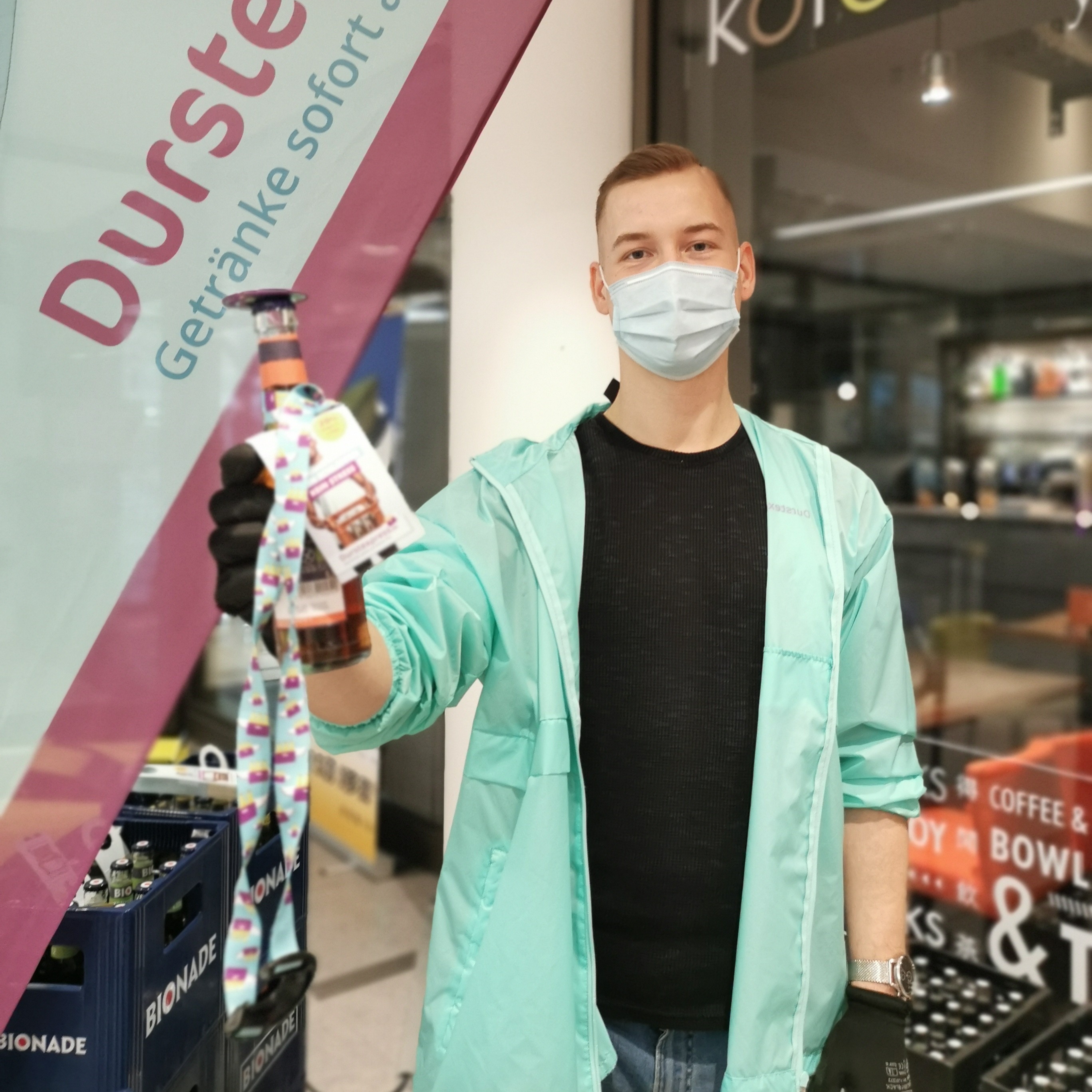 Mitarbeiter im Einsatz