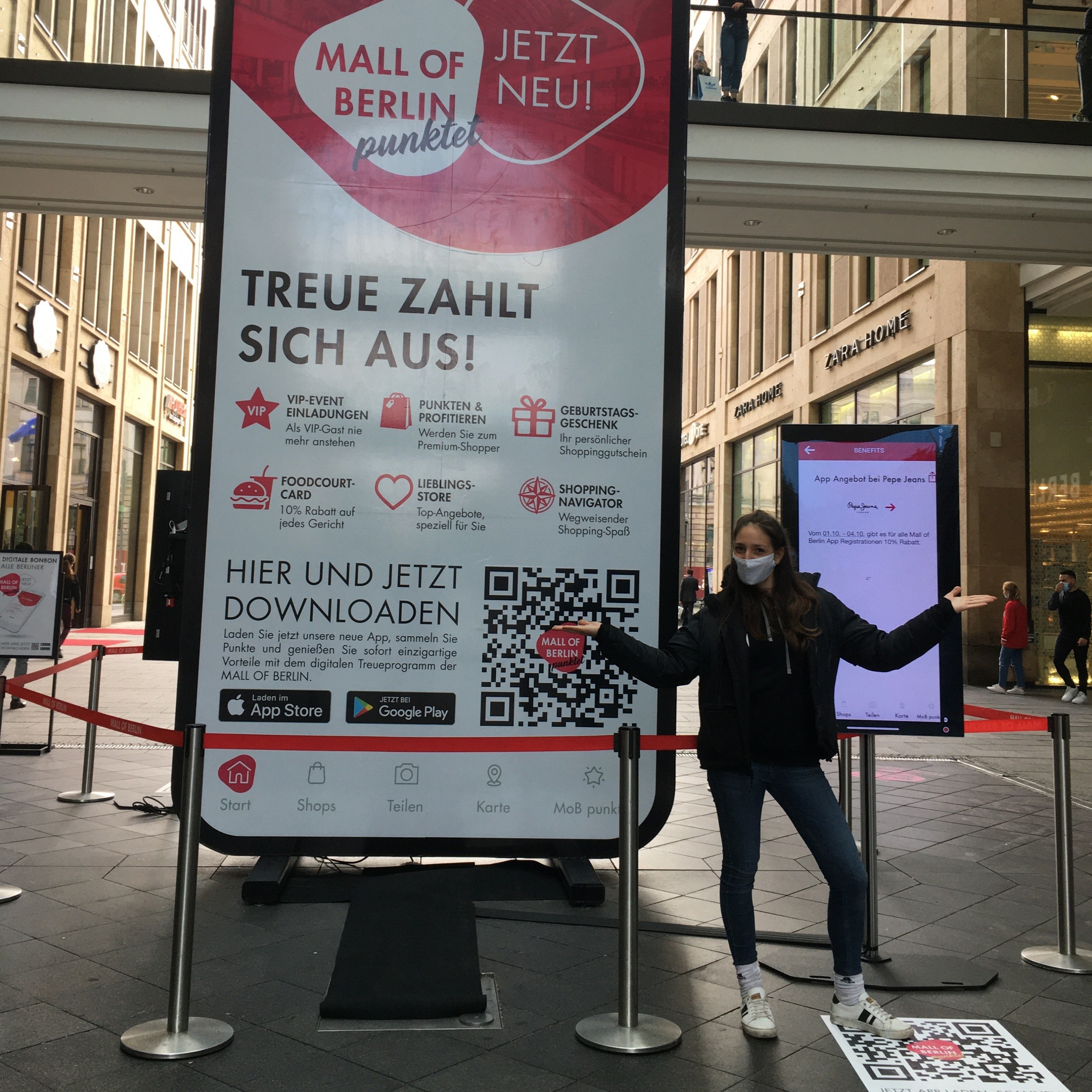 Mitarbeiter im Einsatz