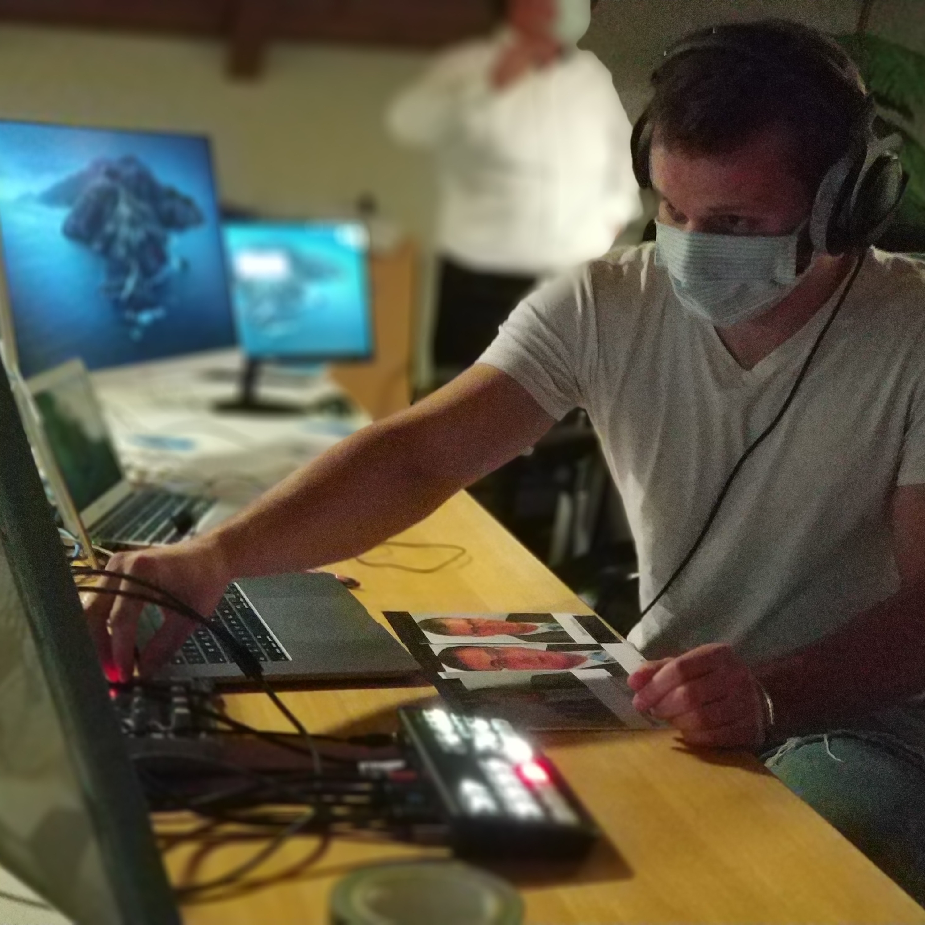 Mitarbeiter im Einsatz