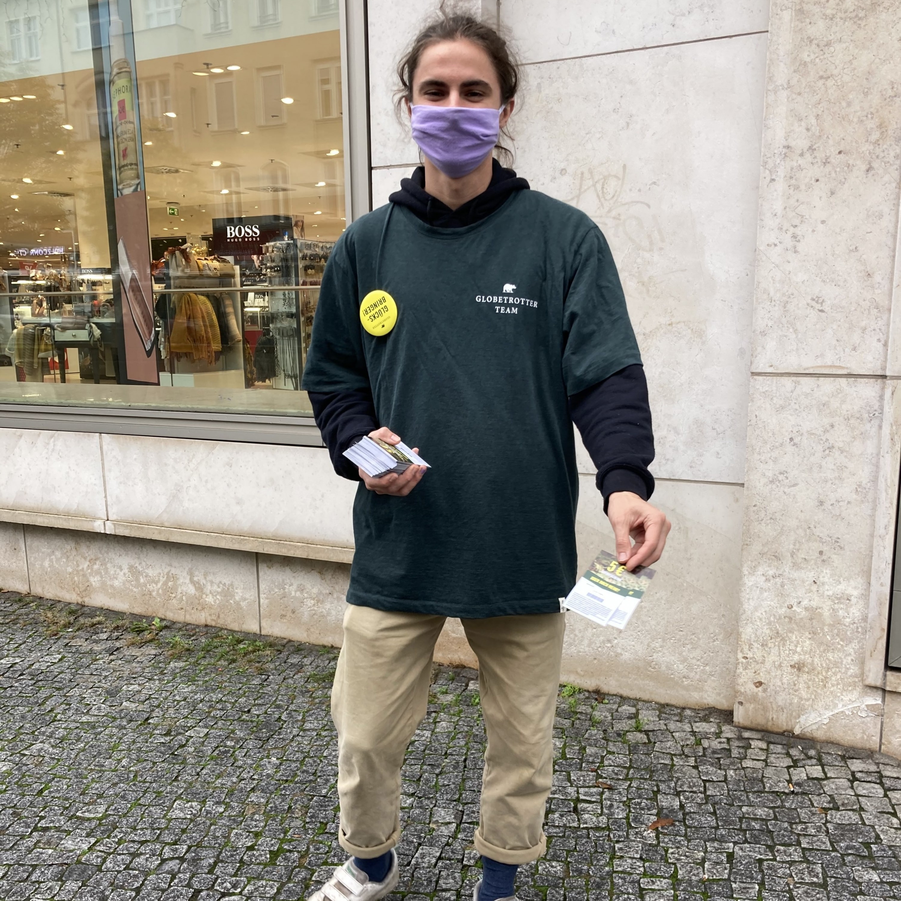 Mitarbeiter im Einsatz