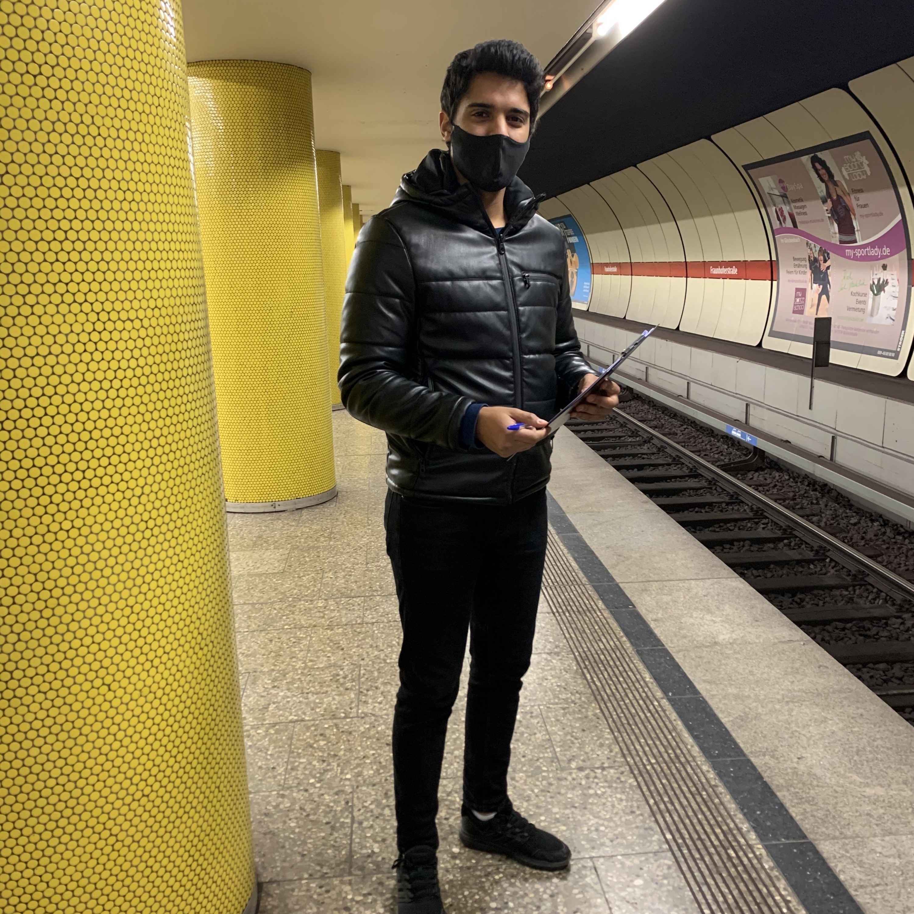 Mitarbeiter im Einsatz
