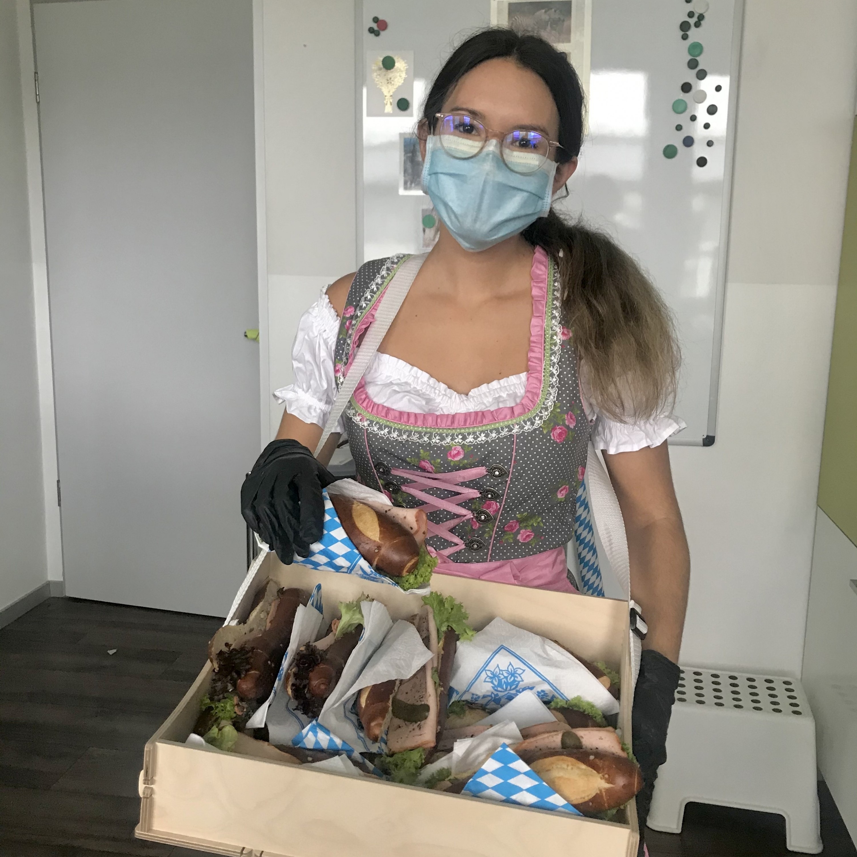Mitarbeiter im Einsatz