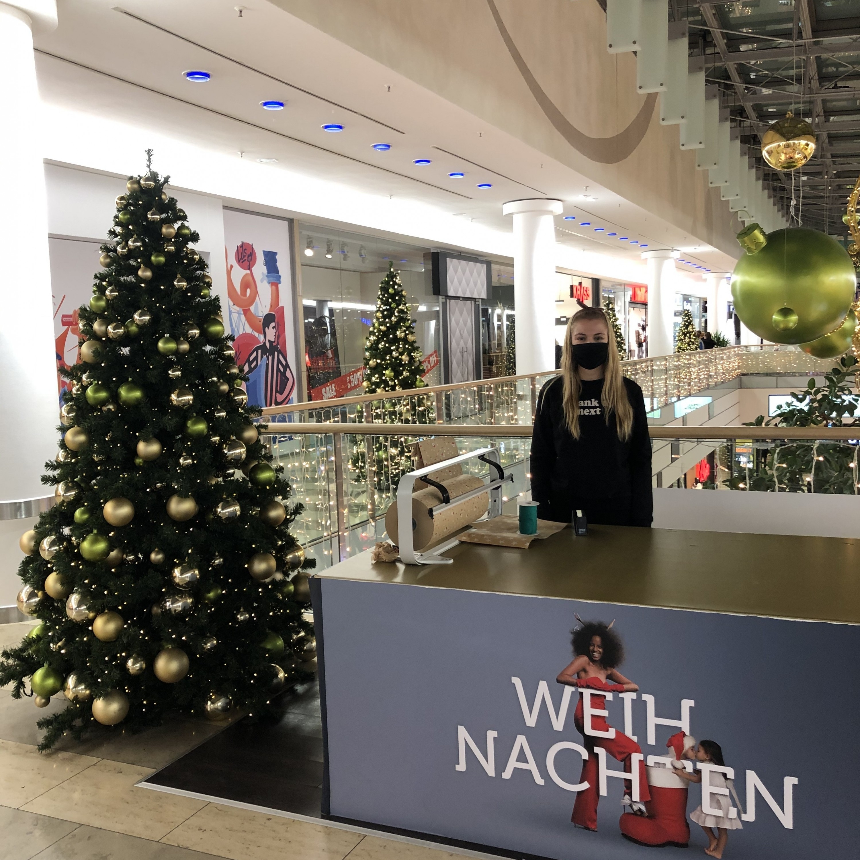 Mitarbeiter im Einsatz