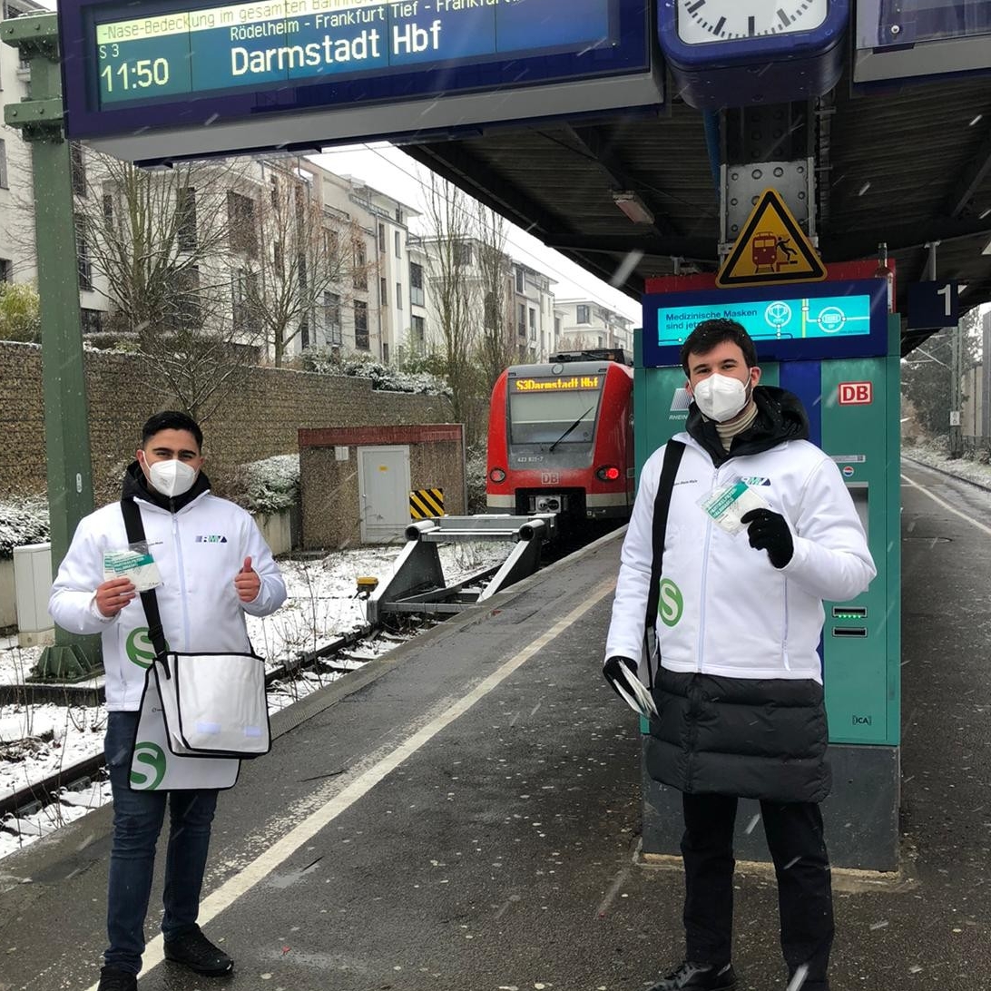Mitarbeiter im Einsatz
