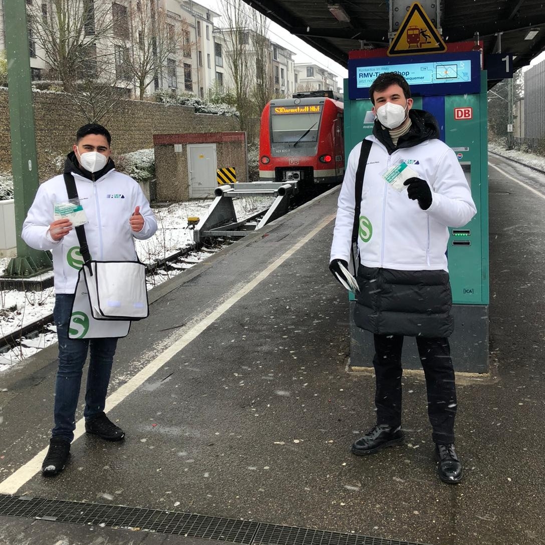 Mitarbeiter im Einsatz