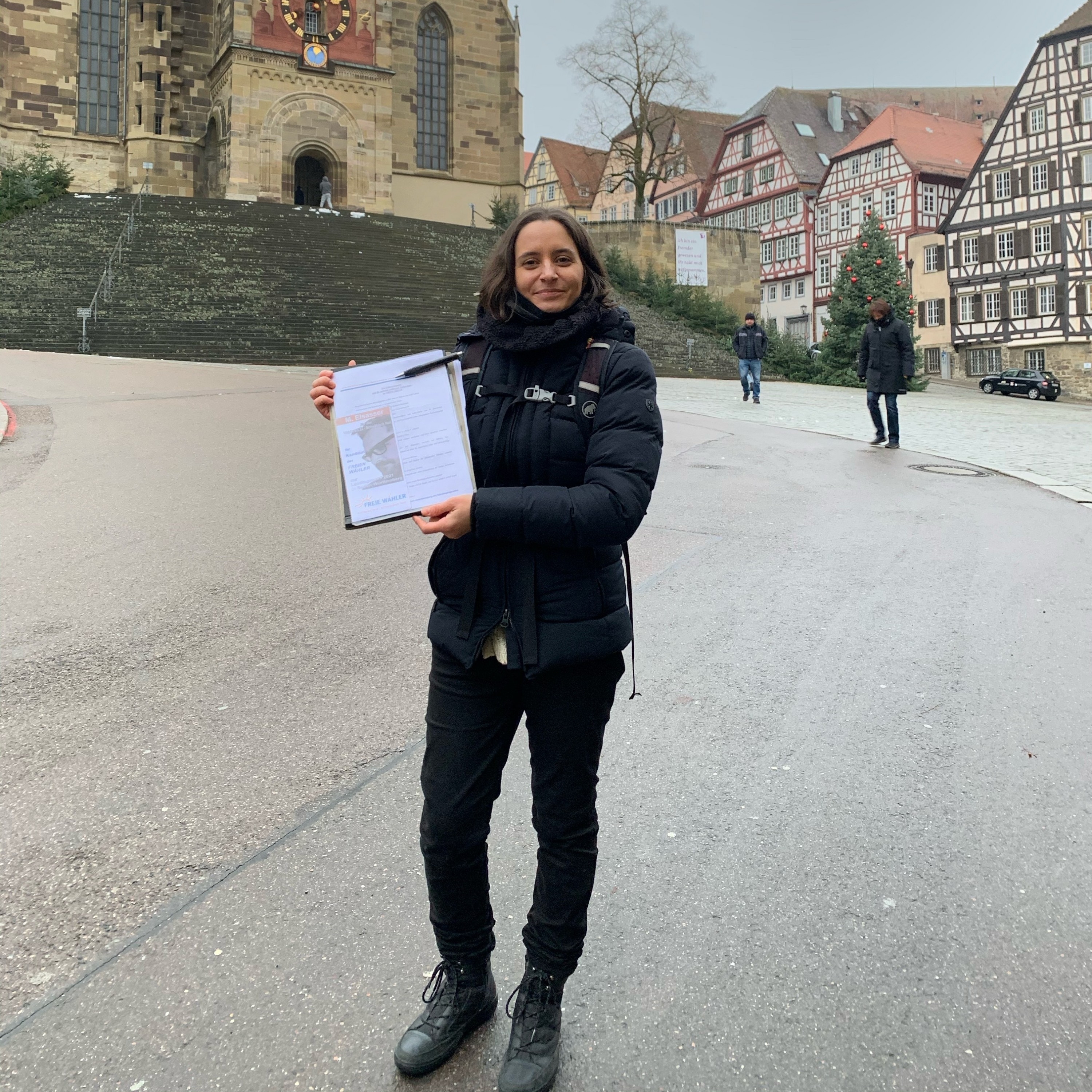 Mitarbeiter im Einsatz