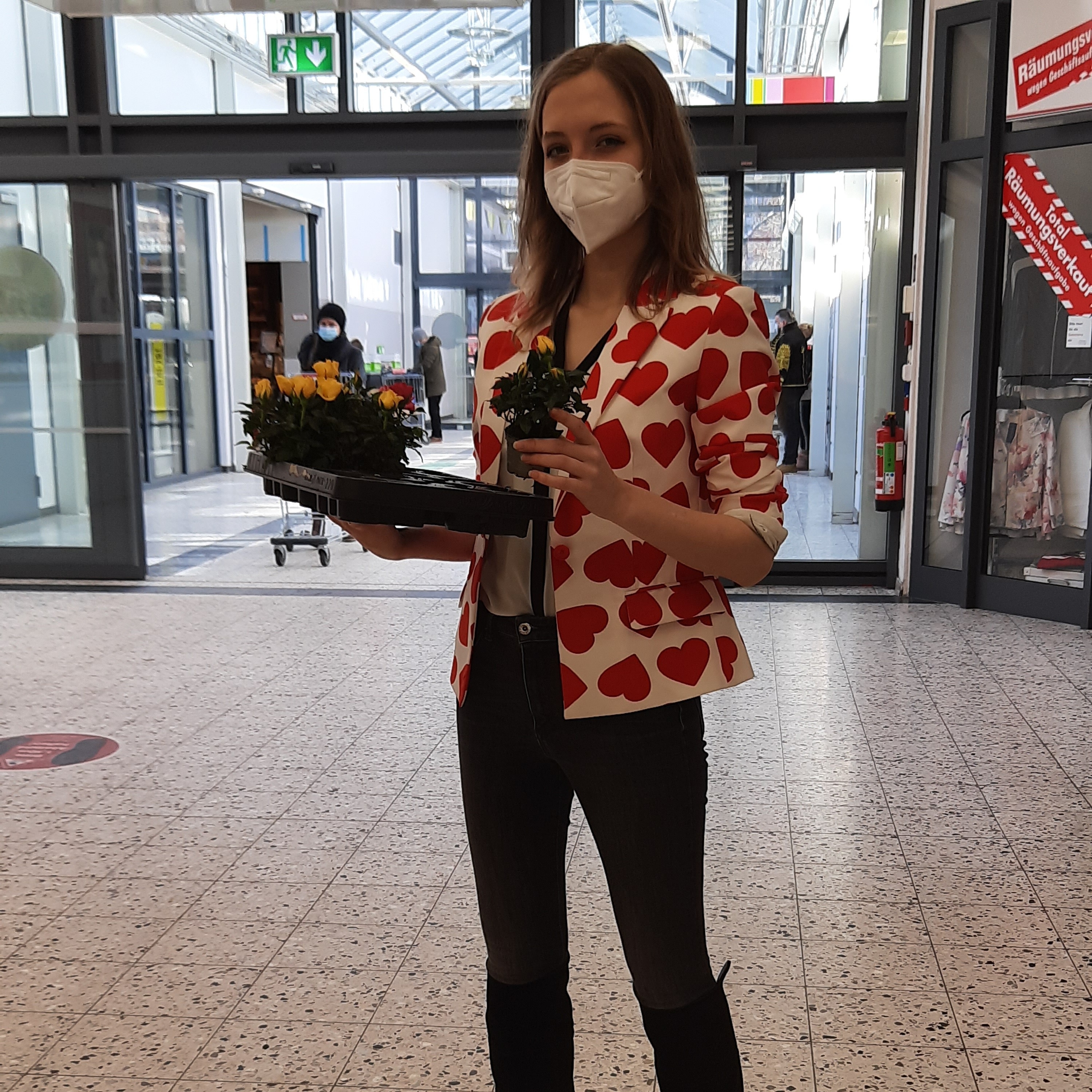 Mitarbeiter im Einsatz
