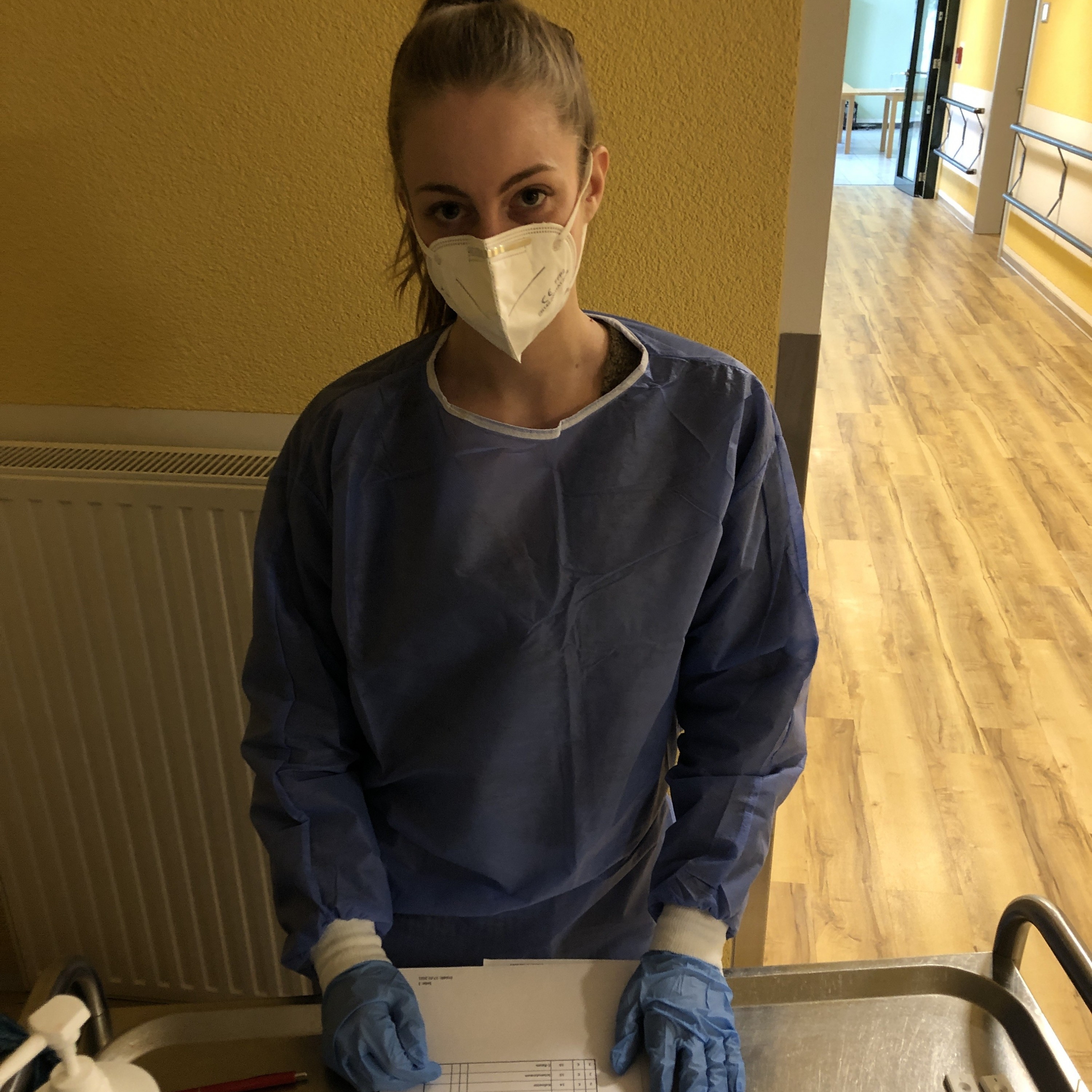 Mitarbeiter im Einsatz