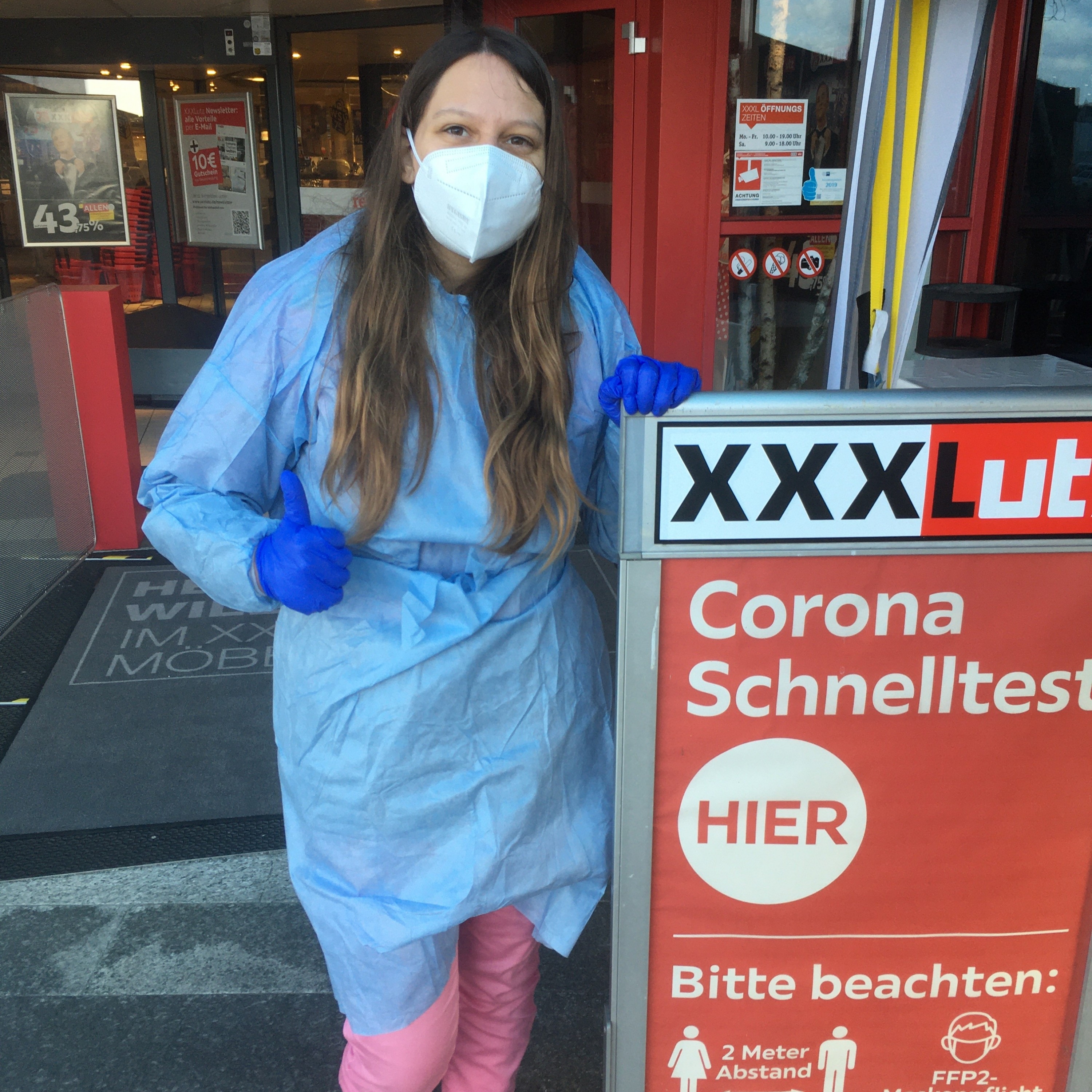 Mitarbeiter im Einsatz