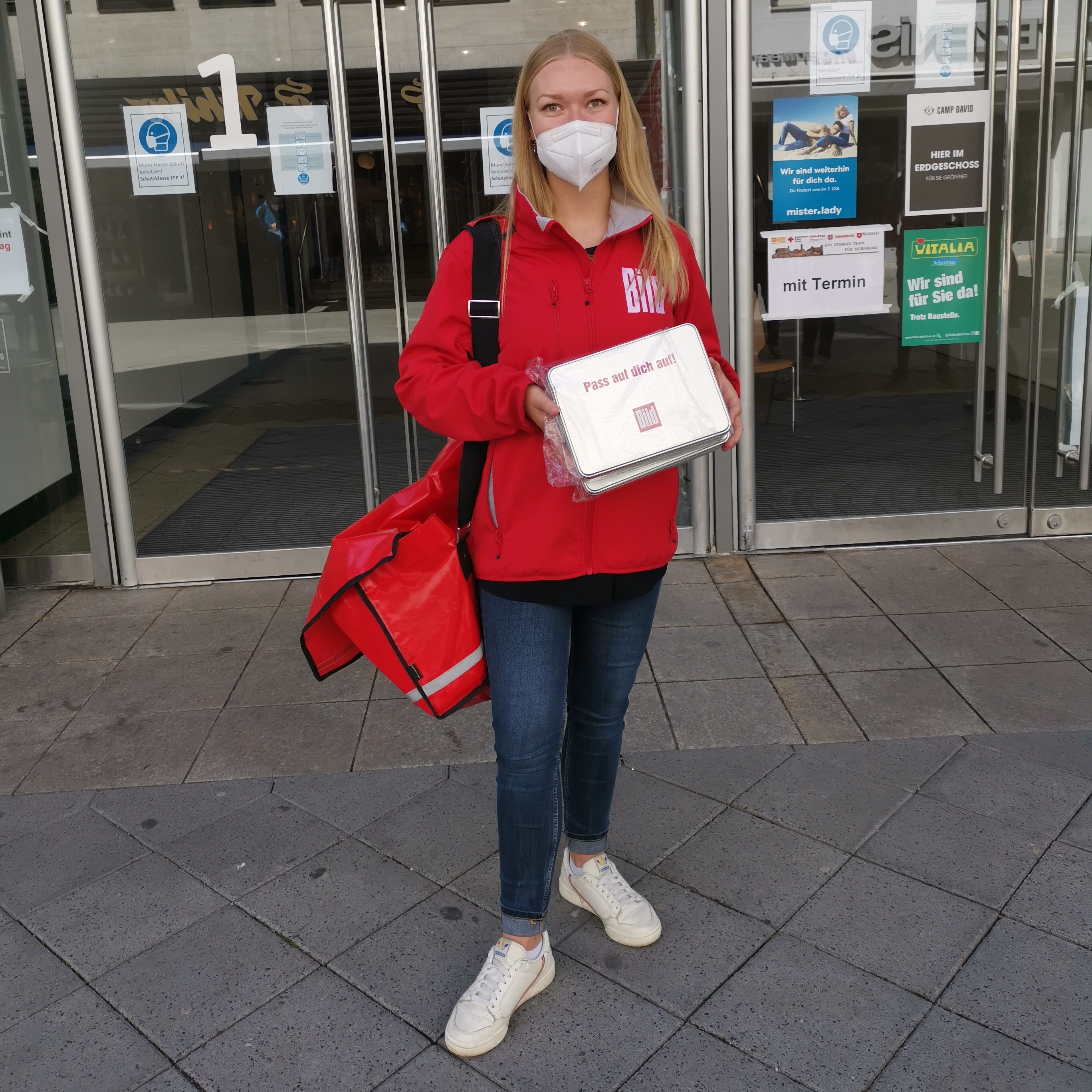 Mitarbeiter im Einsatz