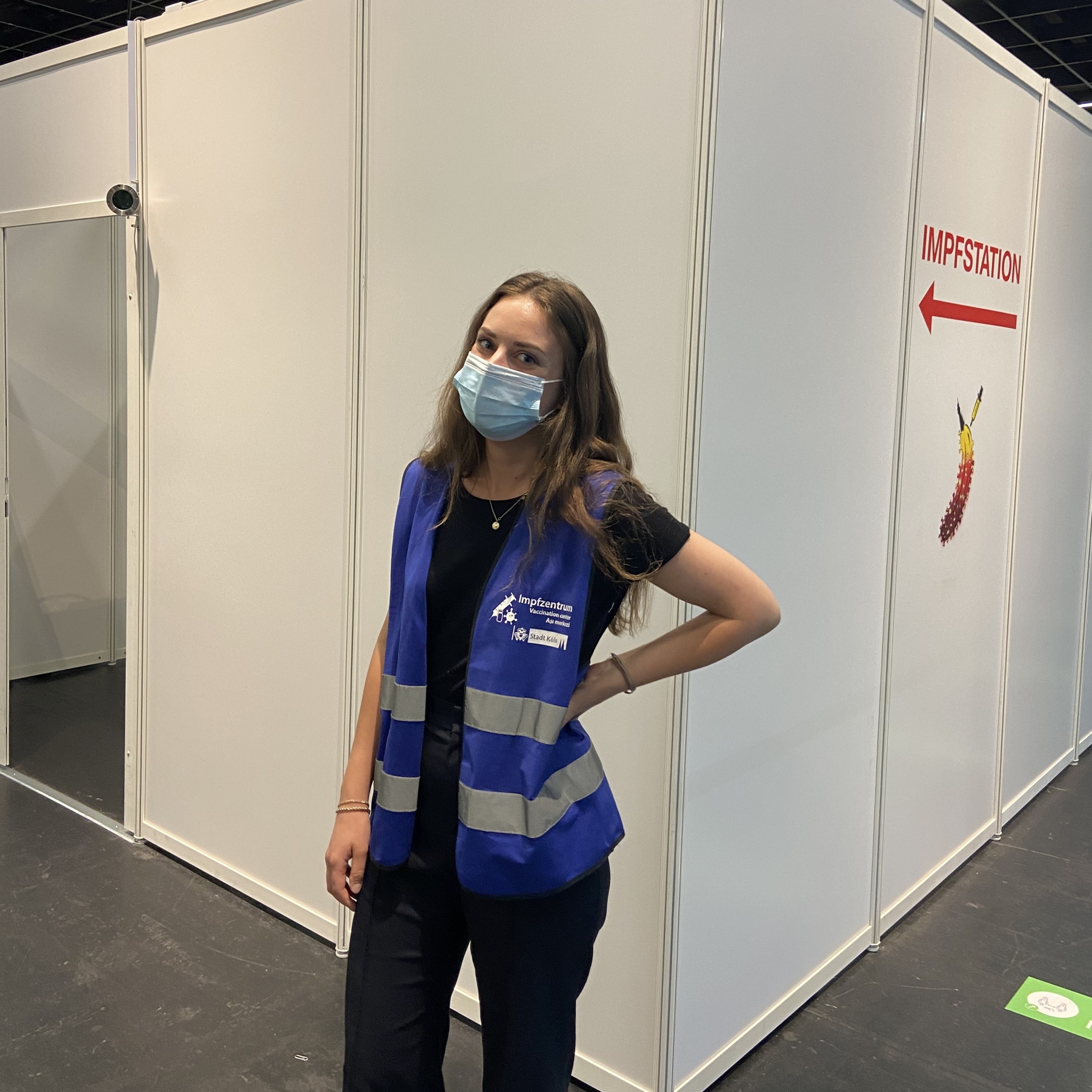 Mitarbeiter im Einsatz