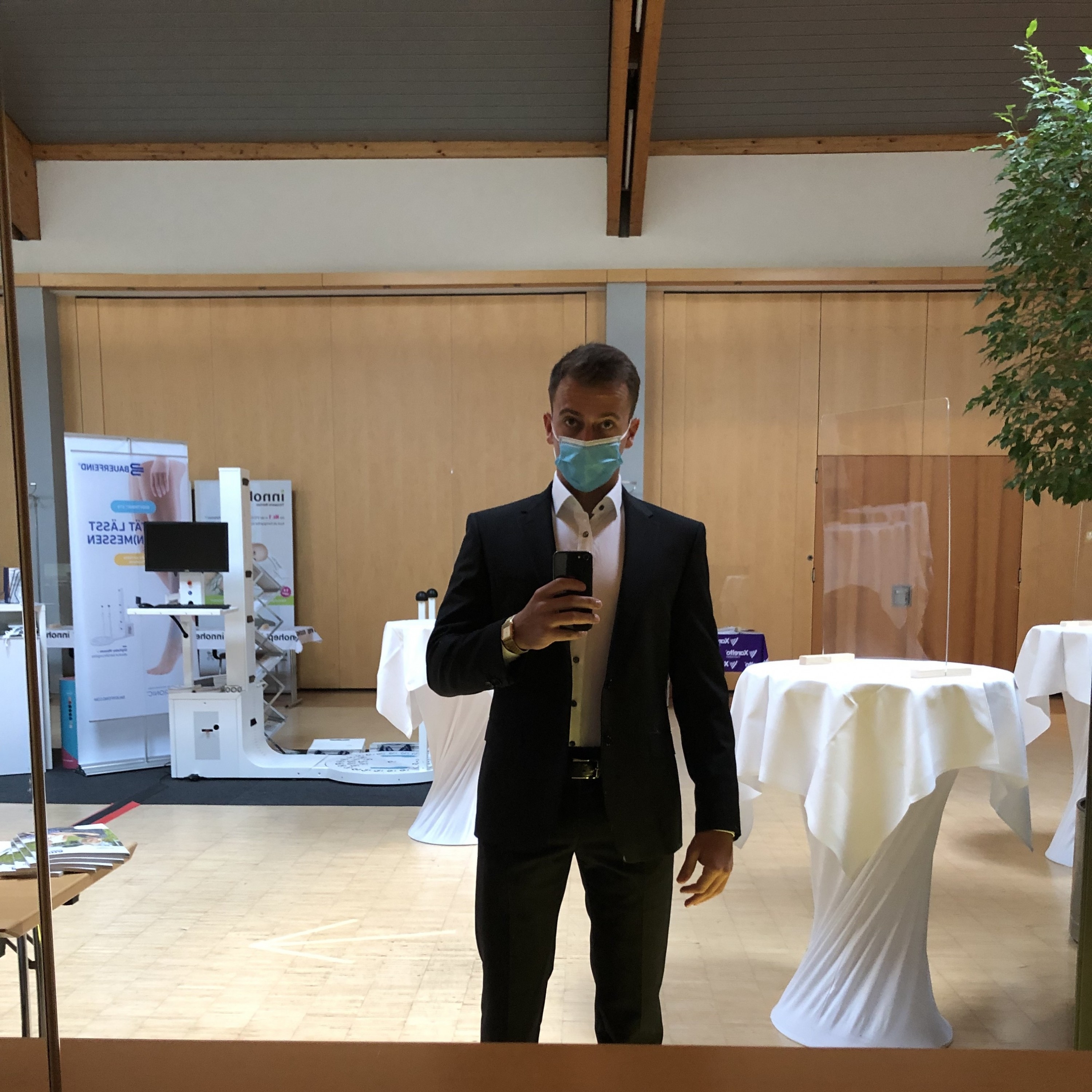 Mitarbeiter im Einsatz