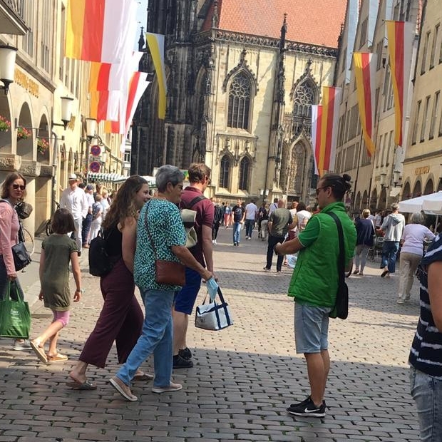 Mitarbeiter im Einsatz