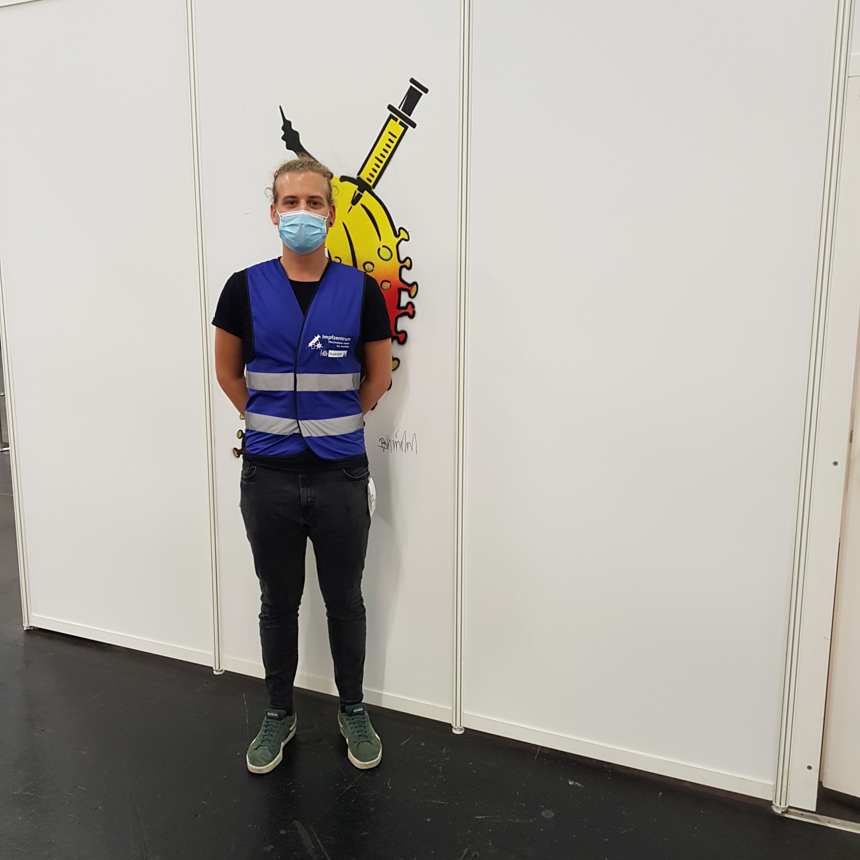 Mitarbeiter im Einsatz