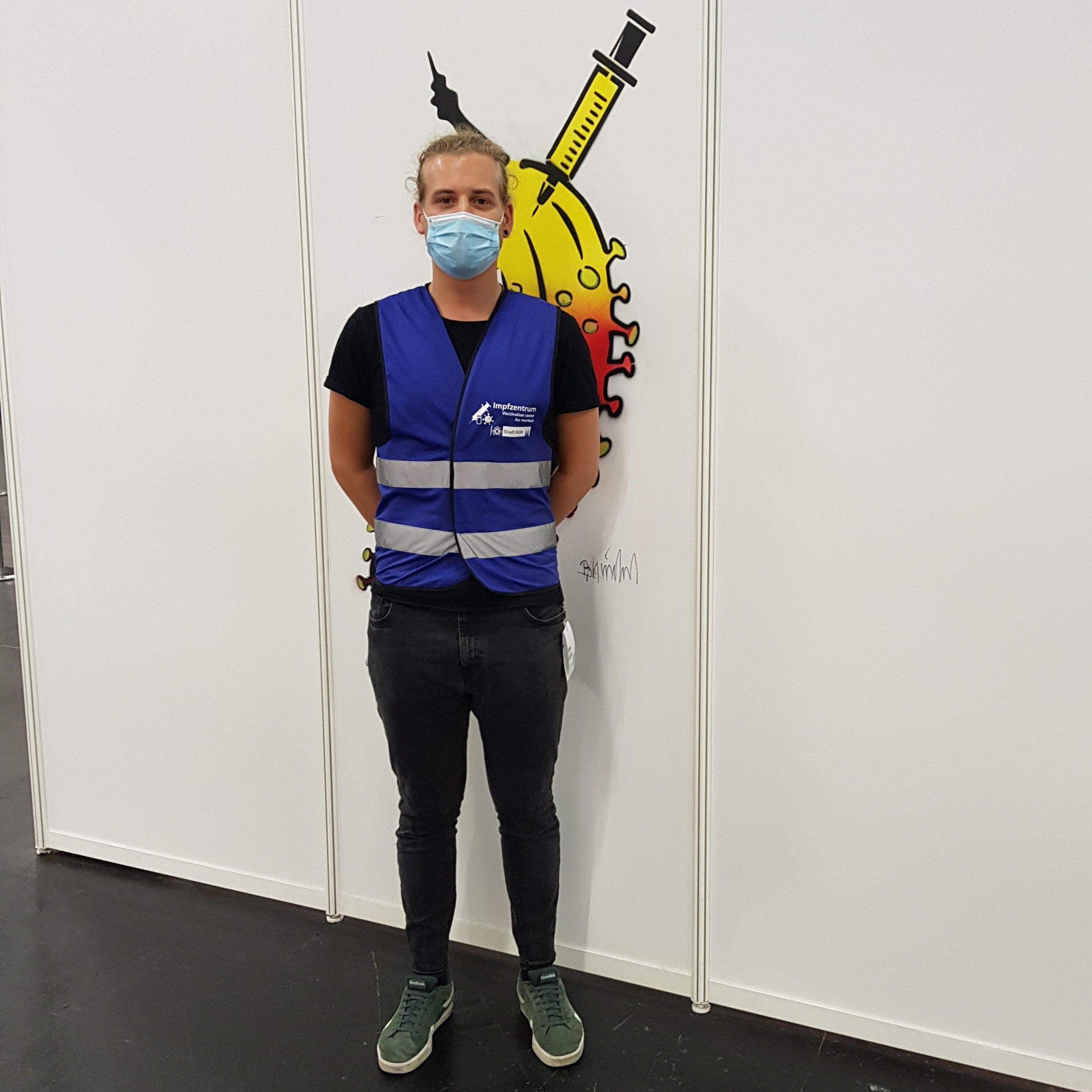 Mitarbeiter im Einsatz