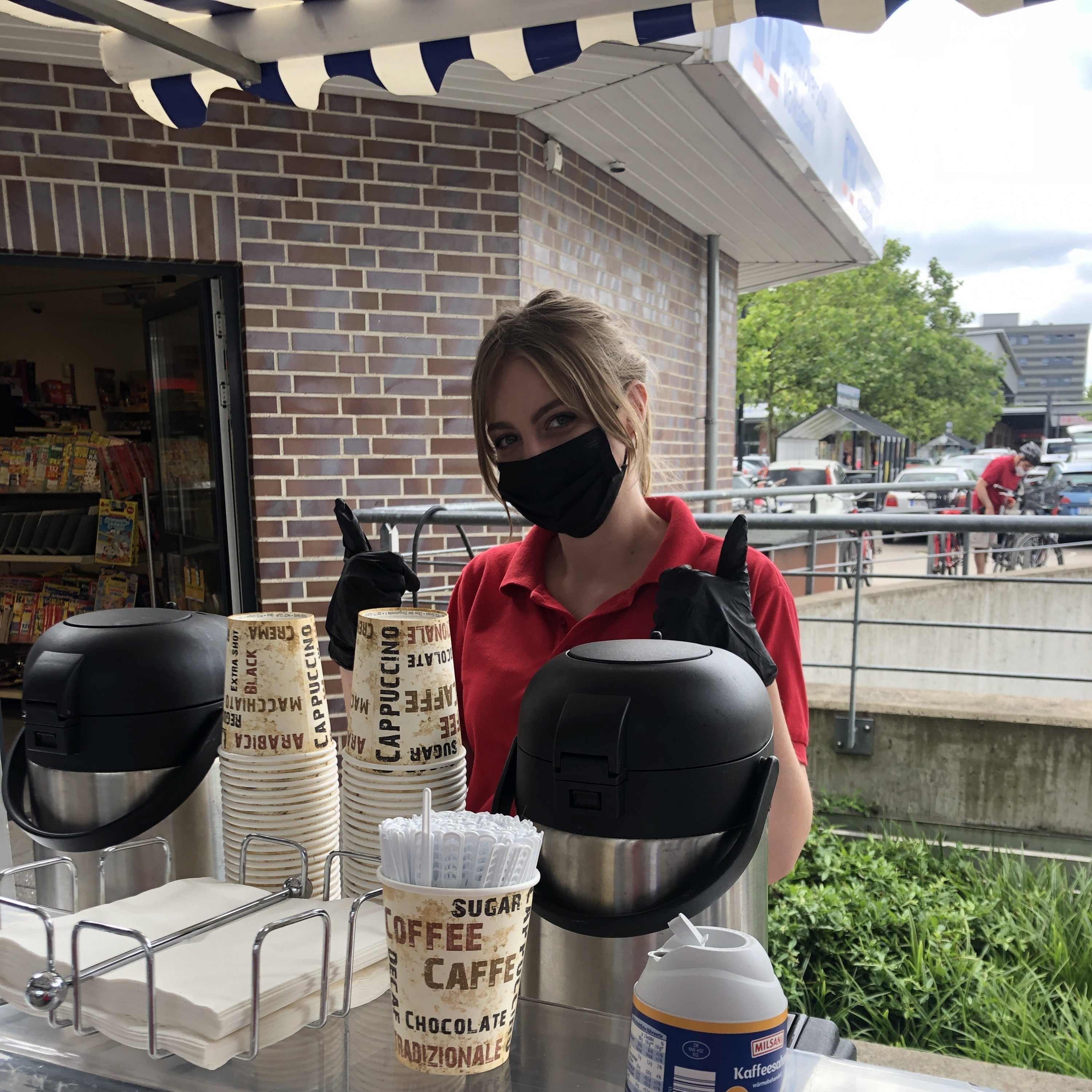 Mitarbeiter im Einsatz