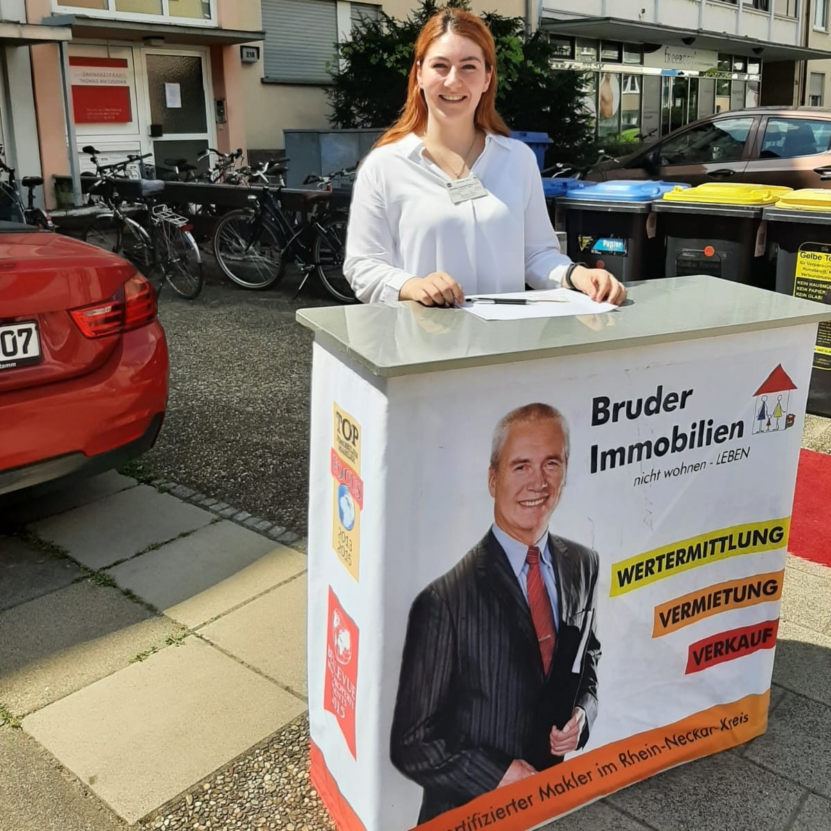 Mitarbeiter im Einsatz