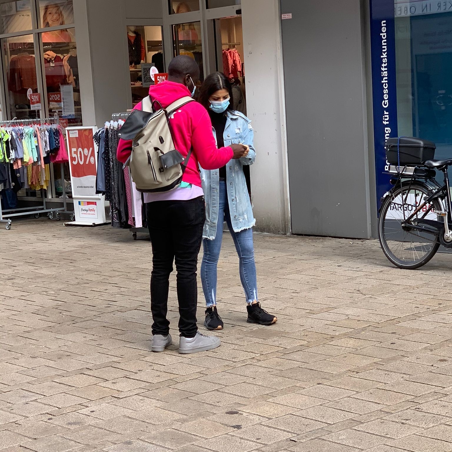 Mitarbeiter im Einsatz