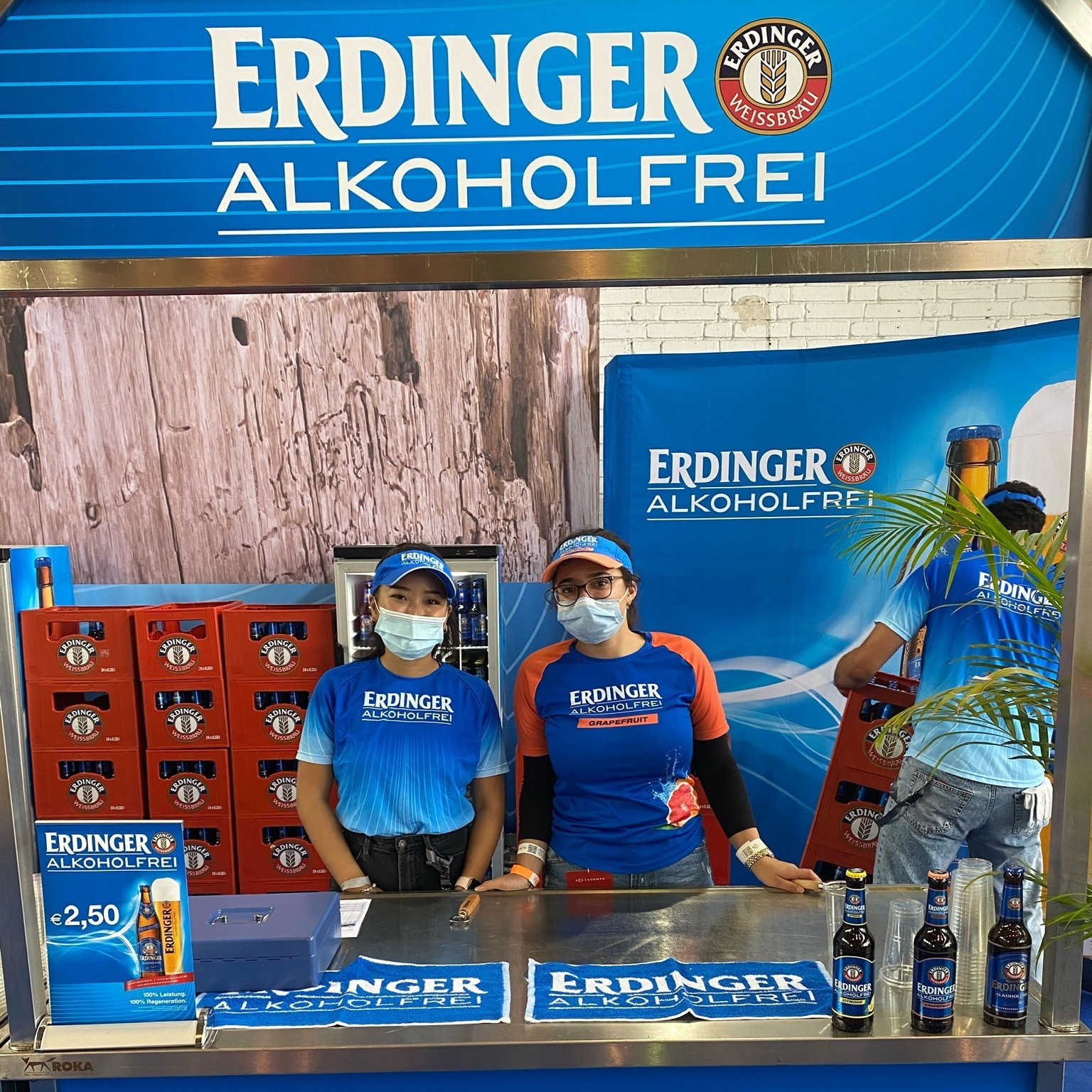 Mitarbeiter im Einsatz