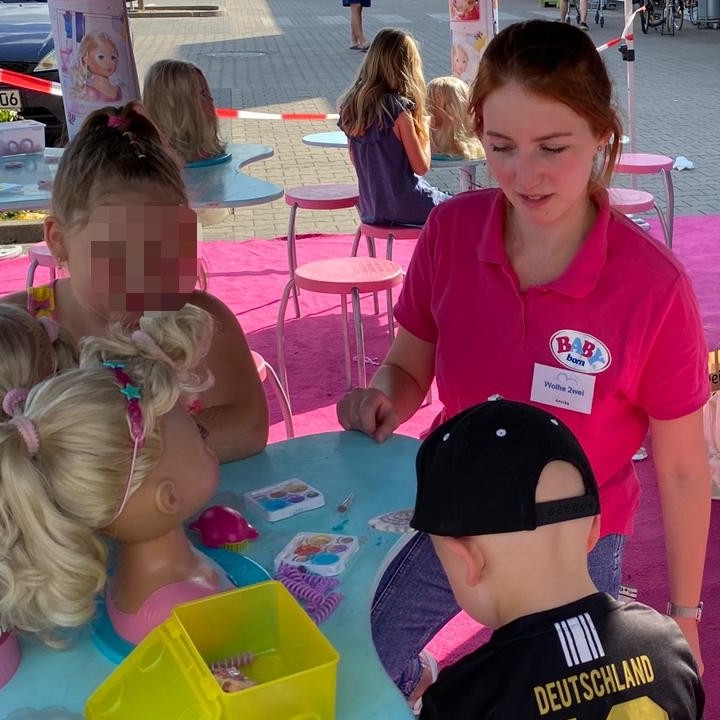 Mitarbeiter im Einsatz