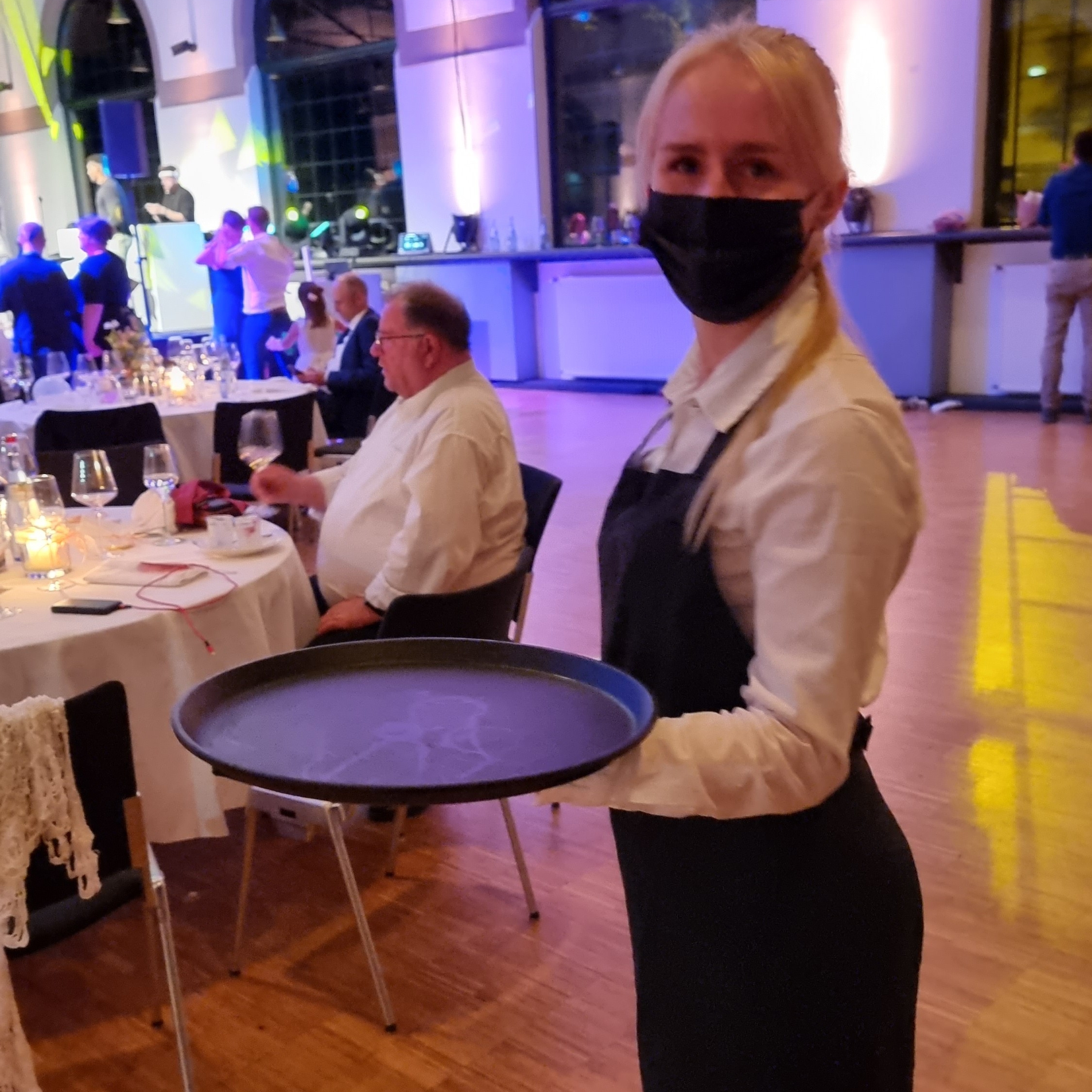 Mitarbeiter im Einsatz