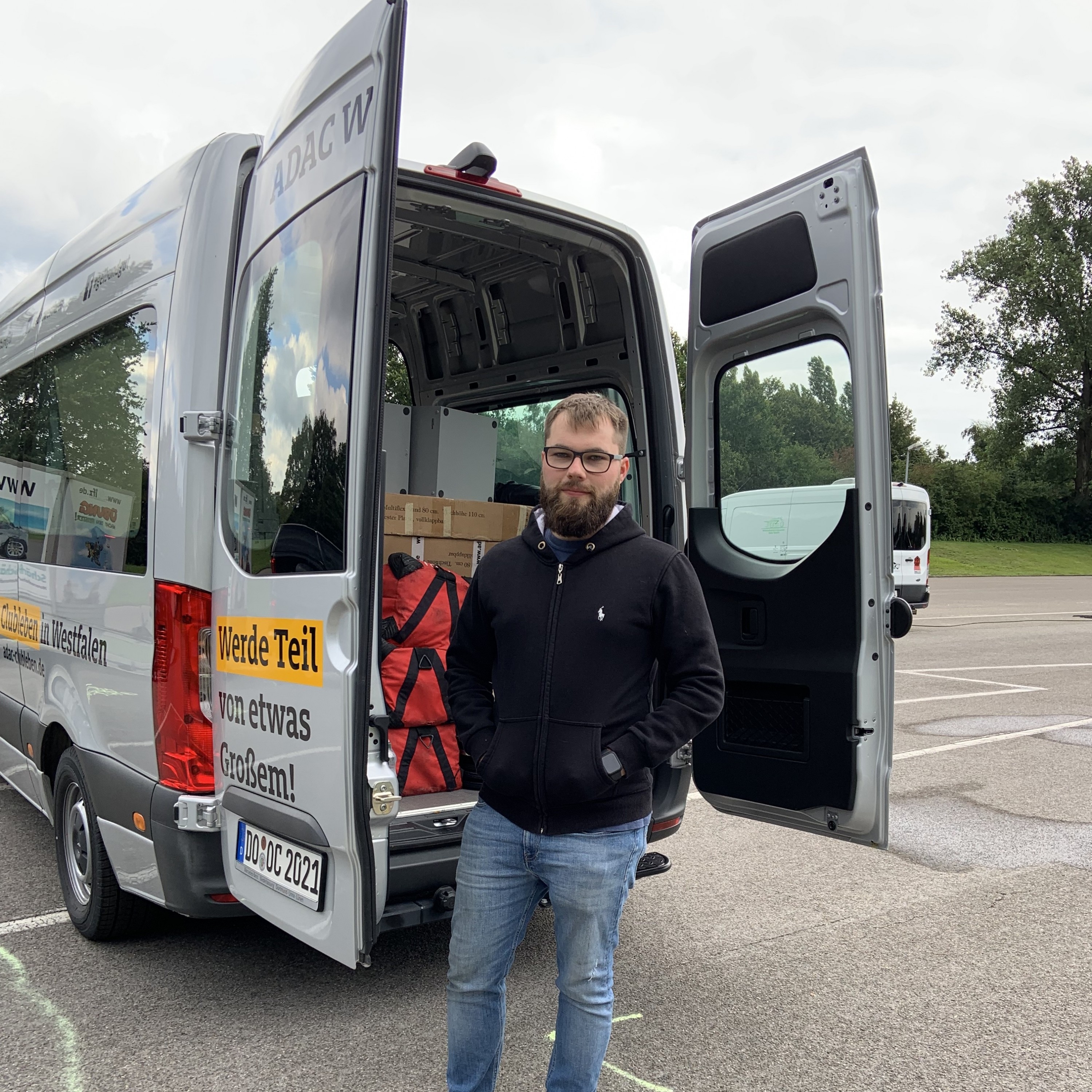Mitarbeiter im Einsatz