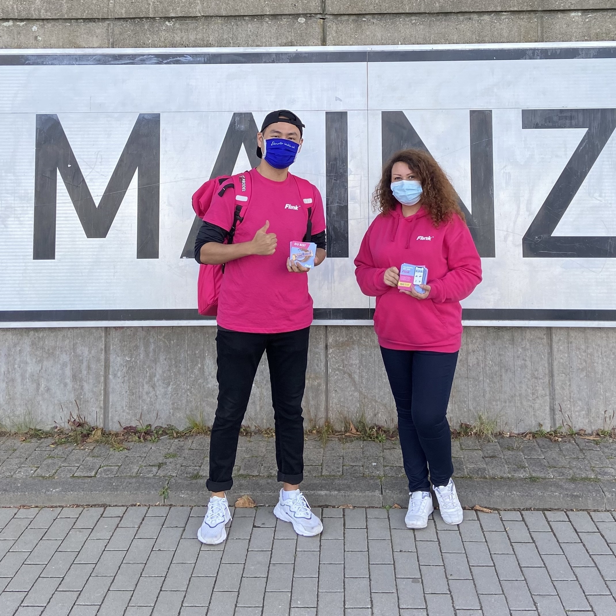 Mitarbeiter im Einsatz
