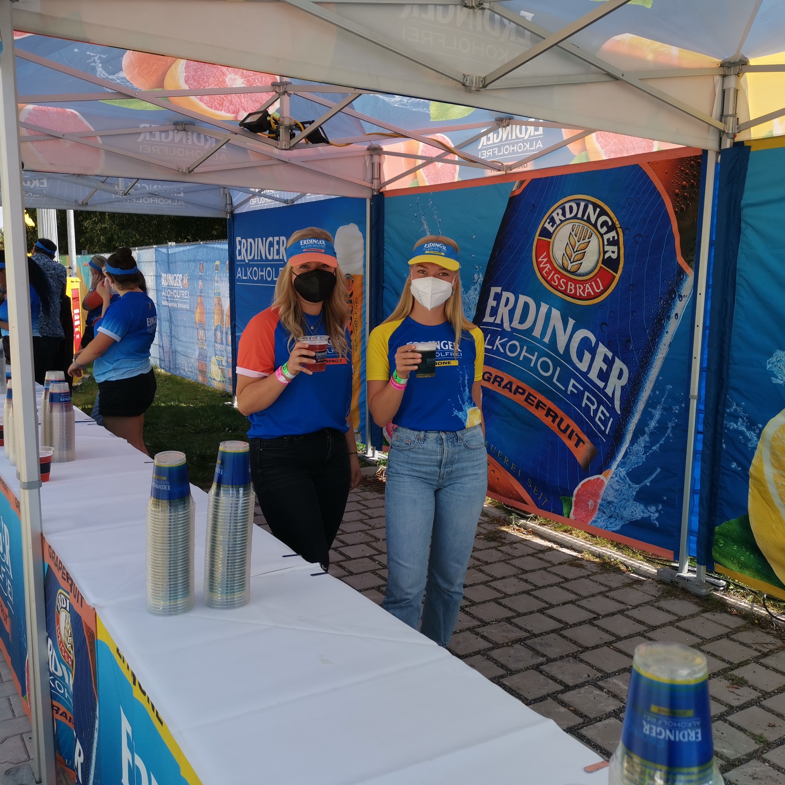Mitarbeiter im Einsatz