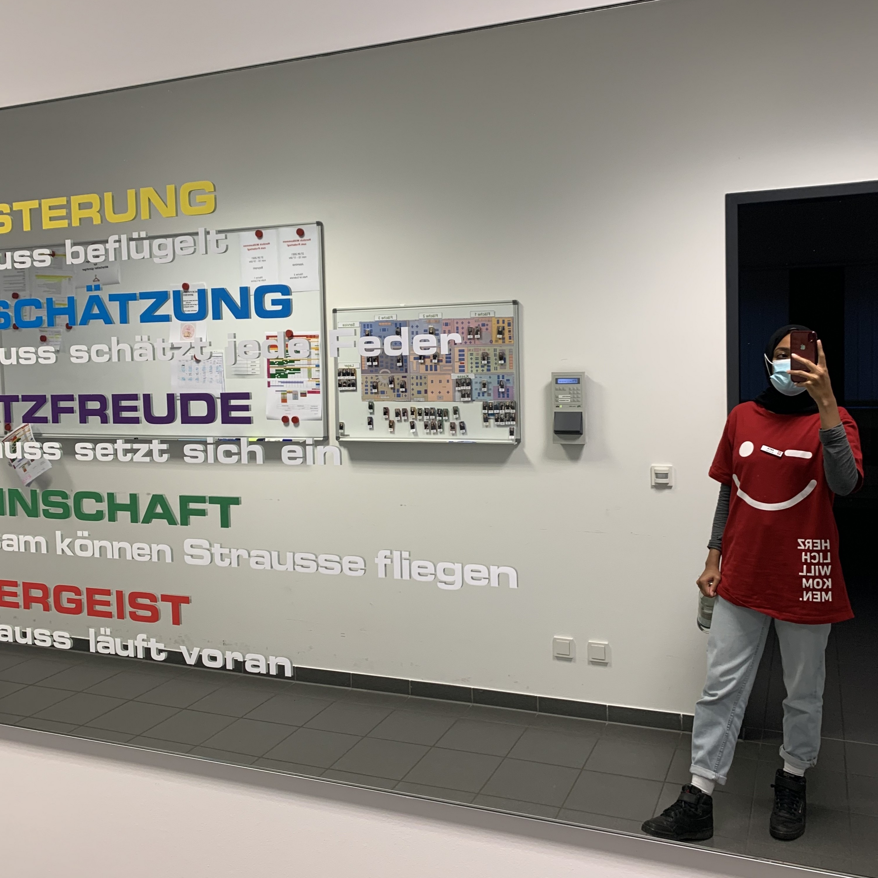 Mitarbeiter im Einsatz