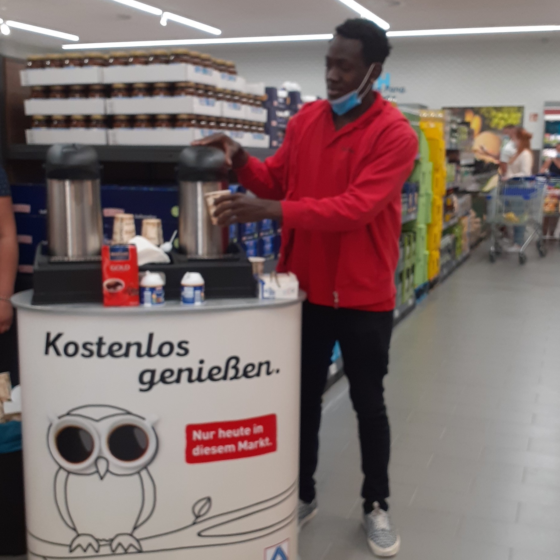 Mitarbeiter im Einsatz
