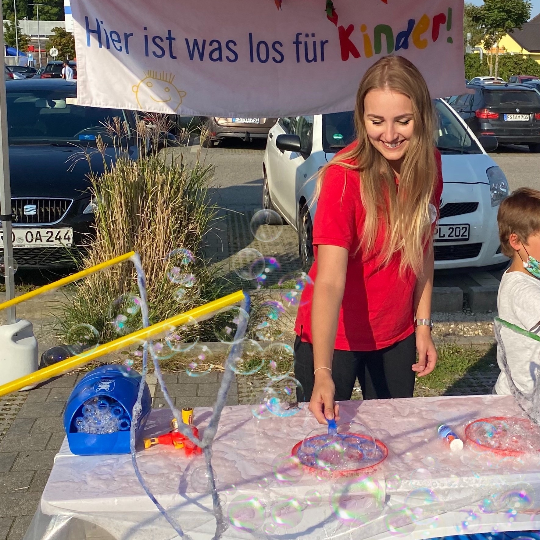 Mitarbeiter im Einsatz