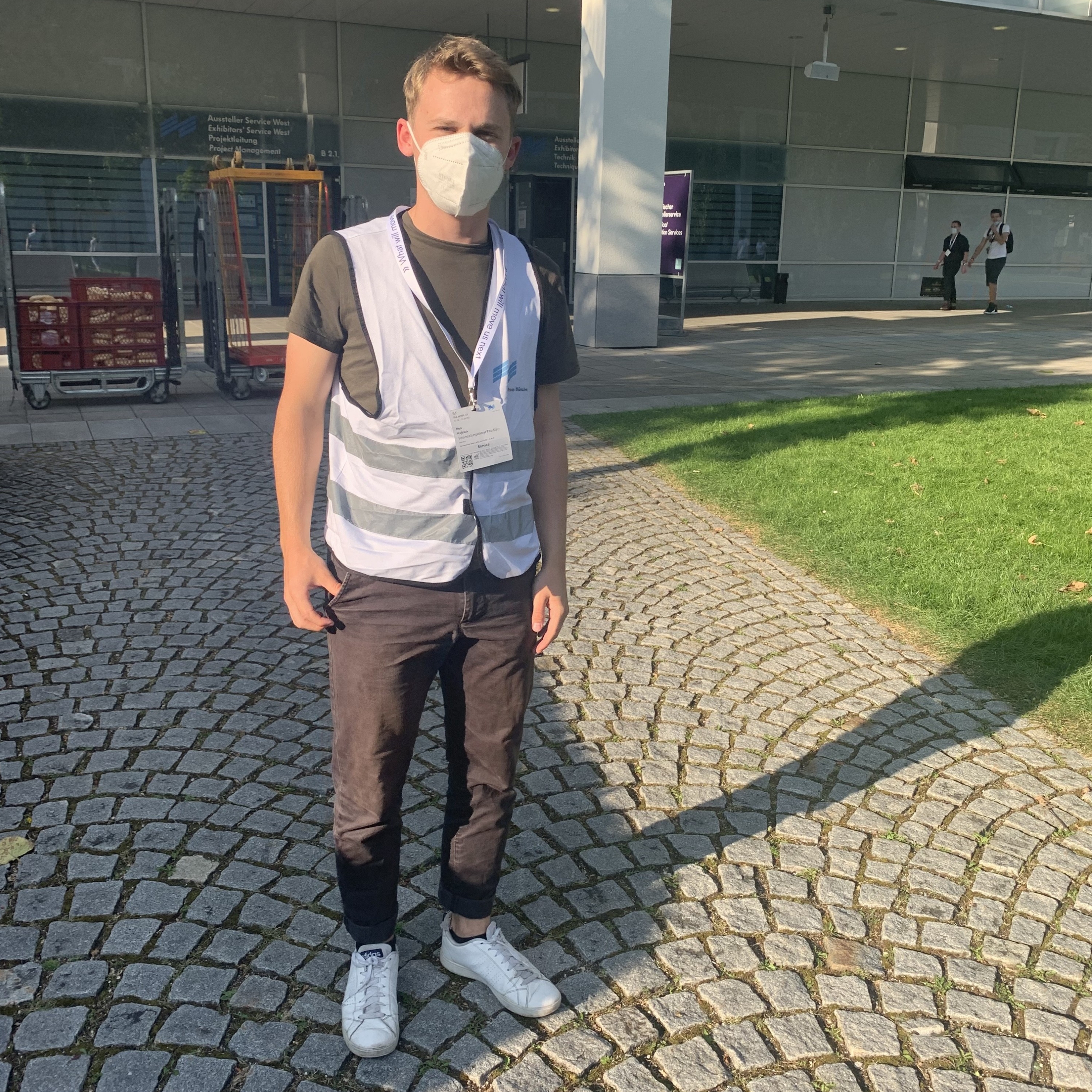 Mitarbeiter im Einsatz
