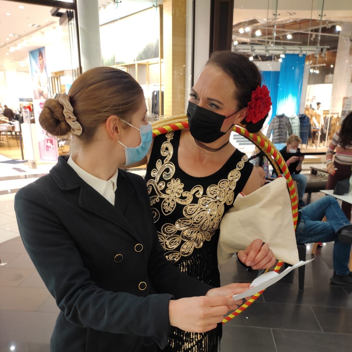 Mitarbeiter im Einsatz