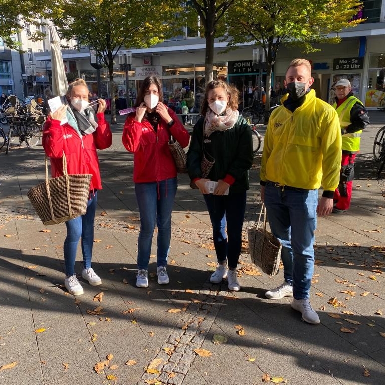 Mitarbeiter im Einsatz