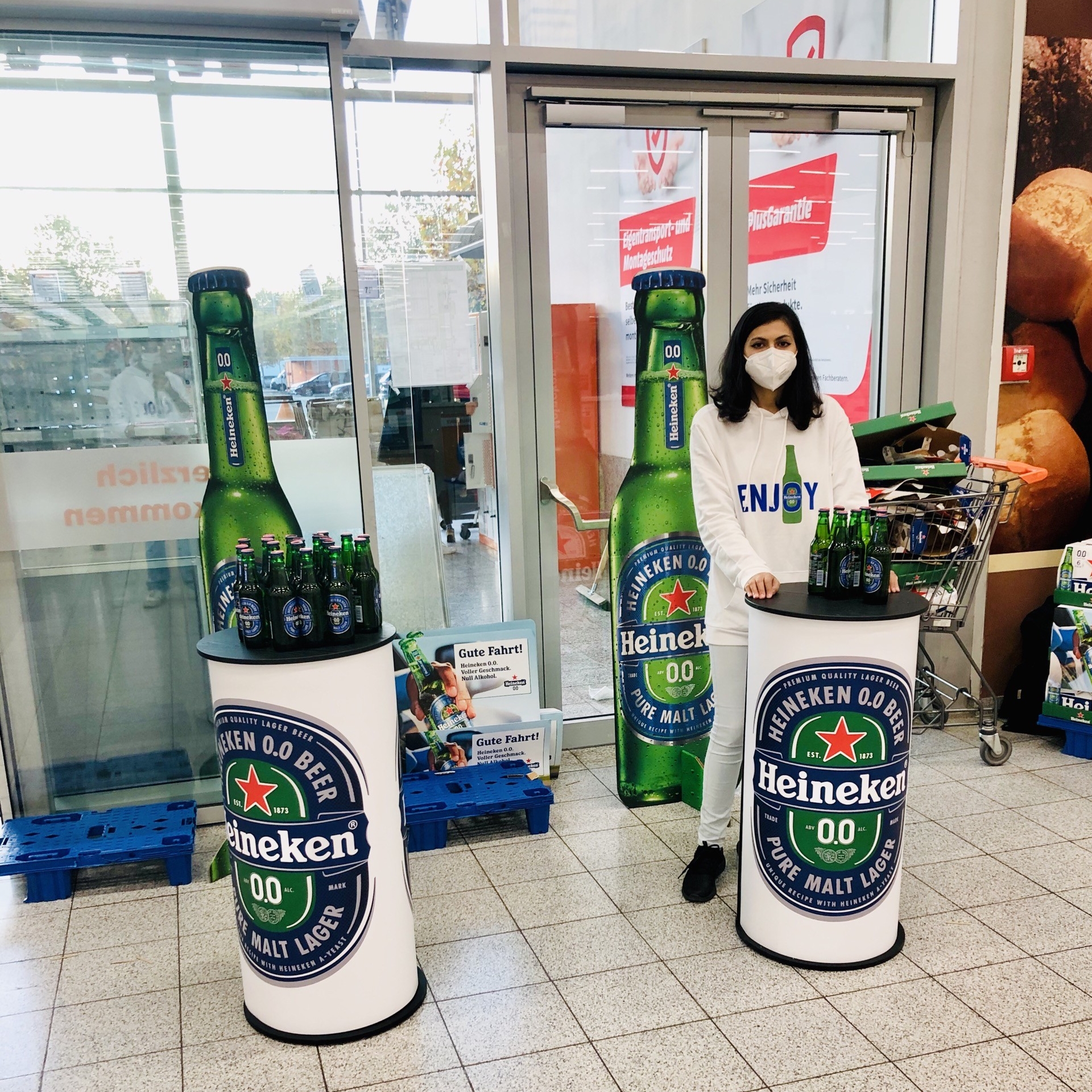 Mitarbeiter im Einsatz