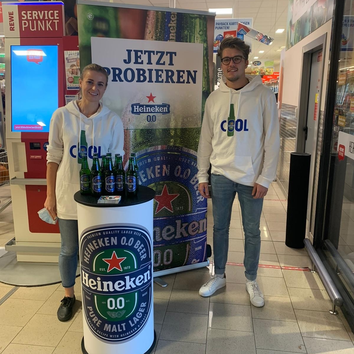 Mitarbeiter im Einsatz