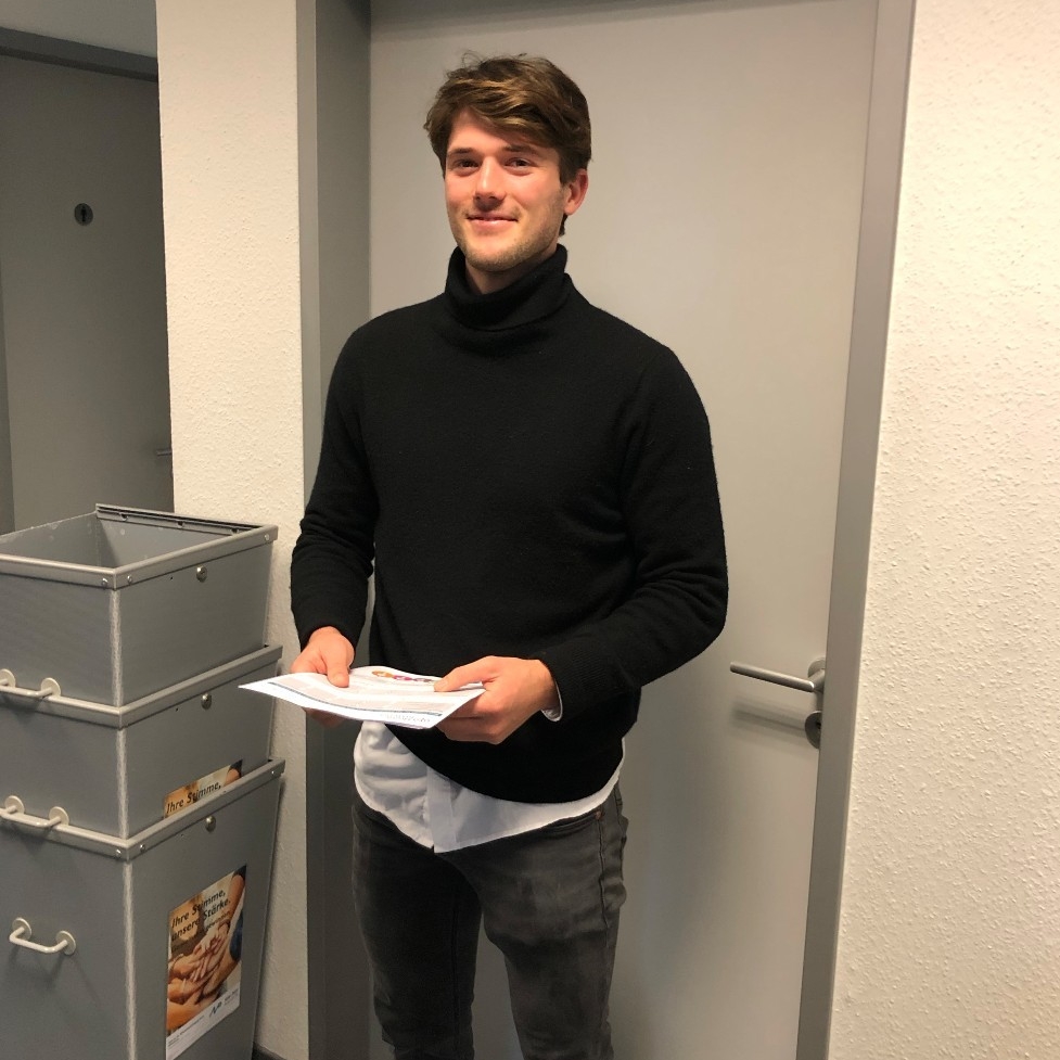 Mitarbeiter im Einsatz