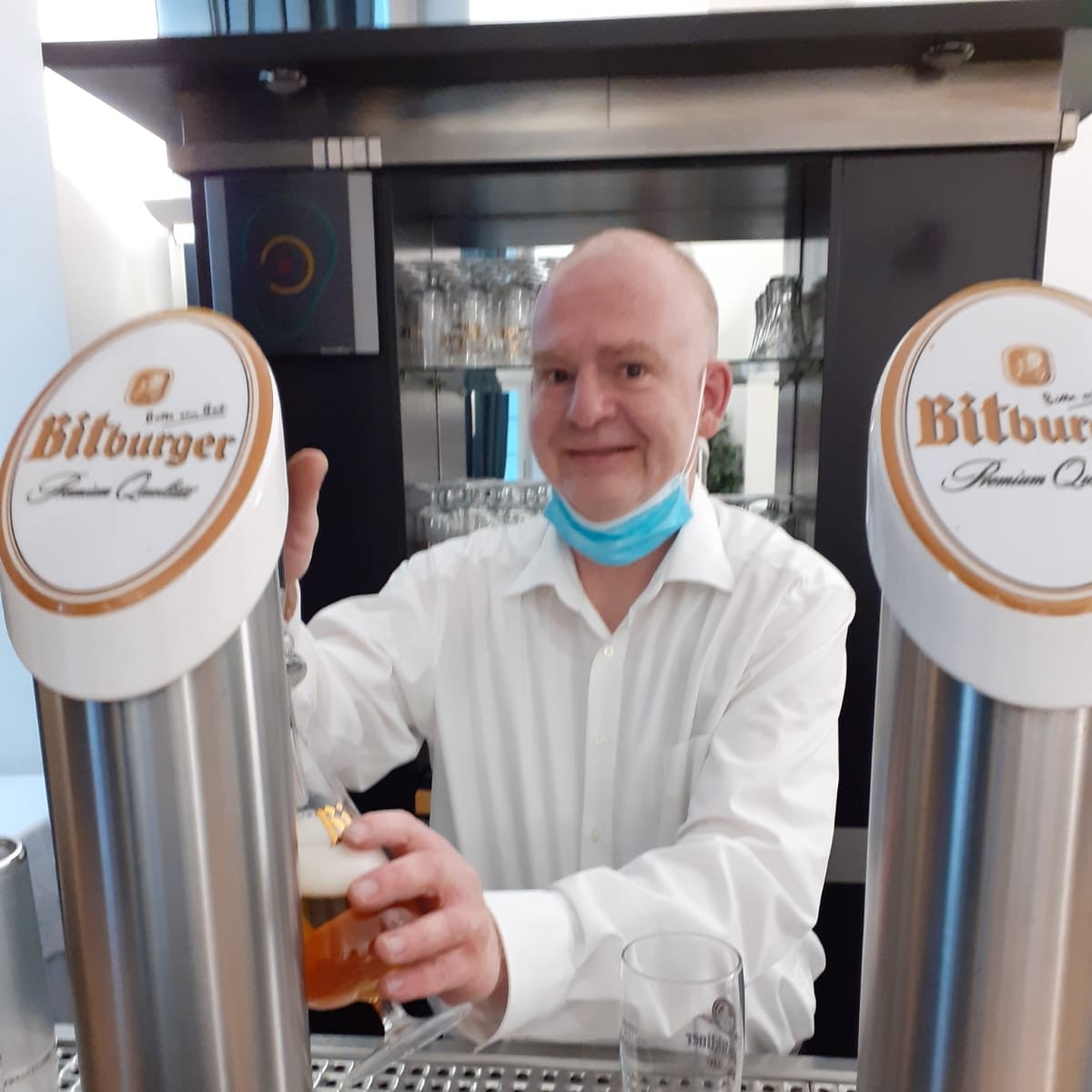 Mitarbeiter im Einsatz