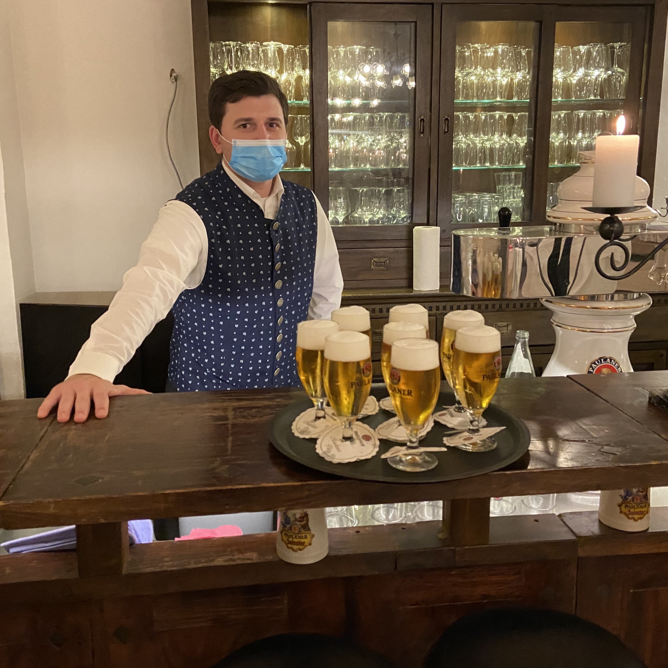 Mitarbeiter im Einsatz
