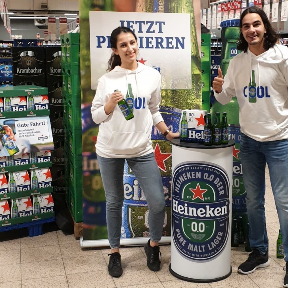 Mitarbeiter im Einsatz