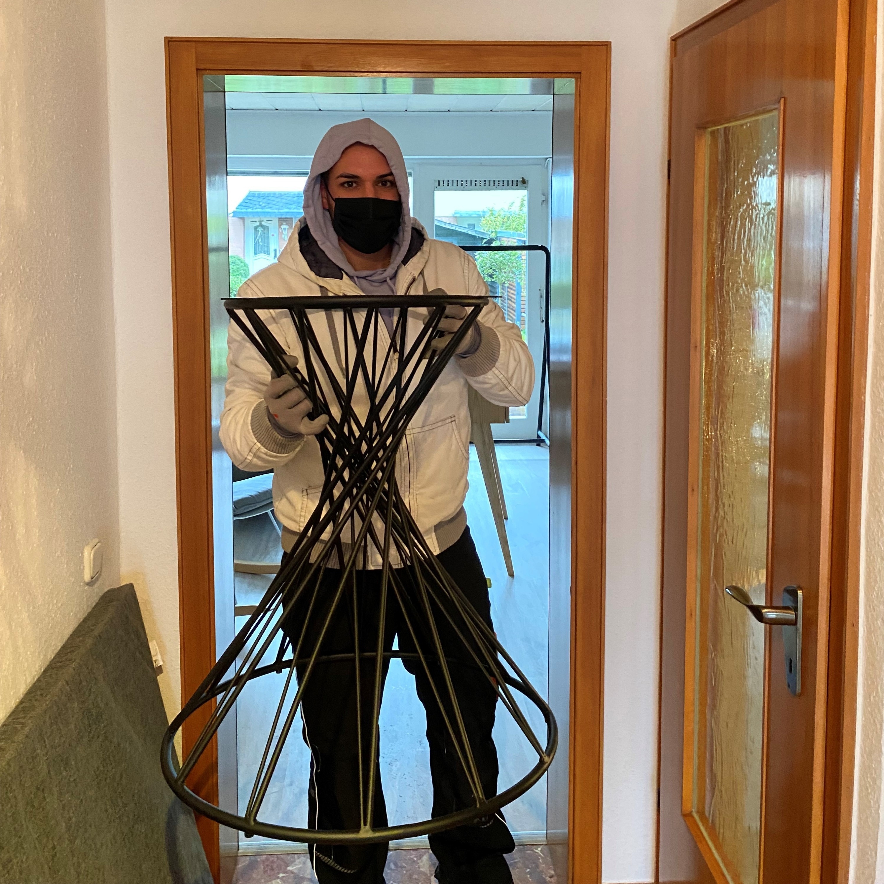 Mitarbeiter im Einsatz