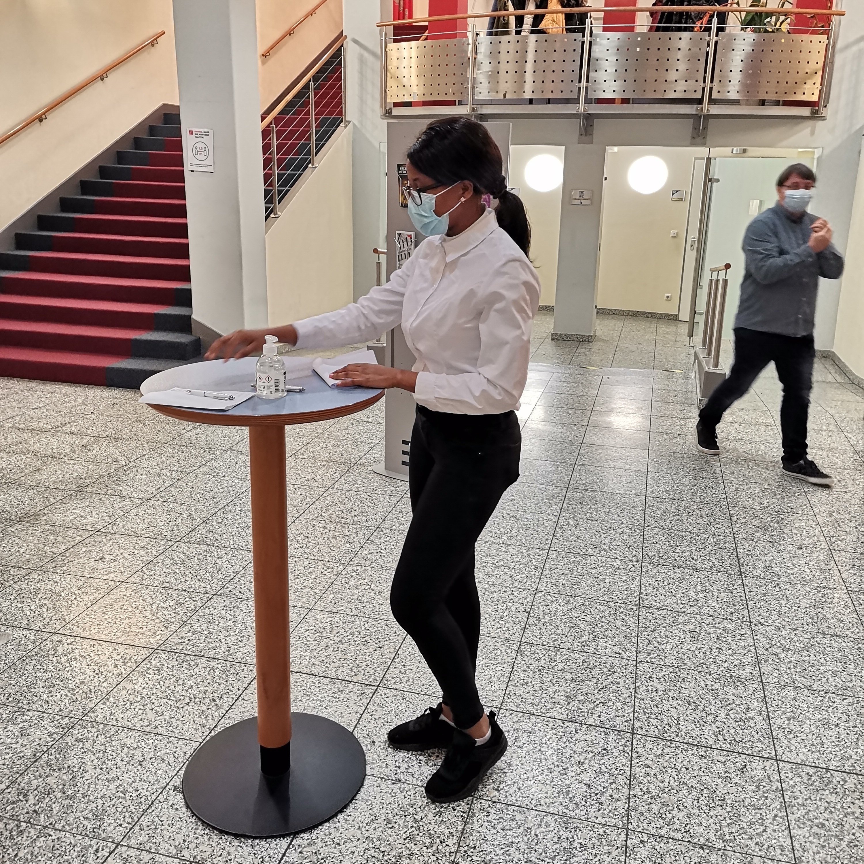 Mitarbeiter im Einsatz