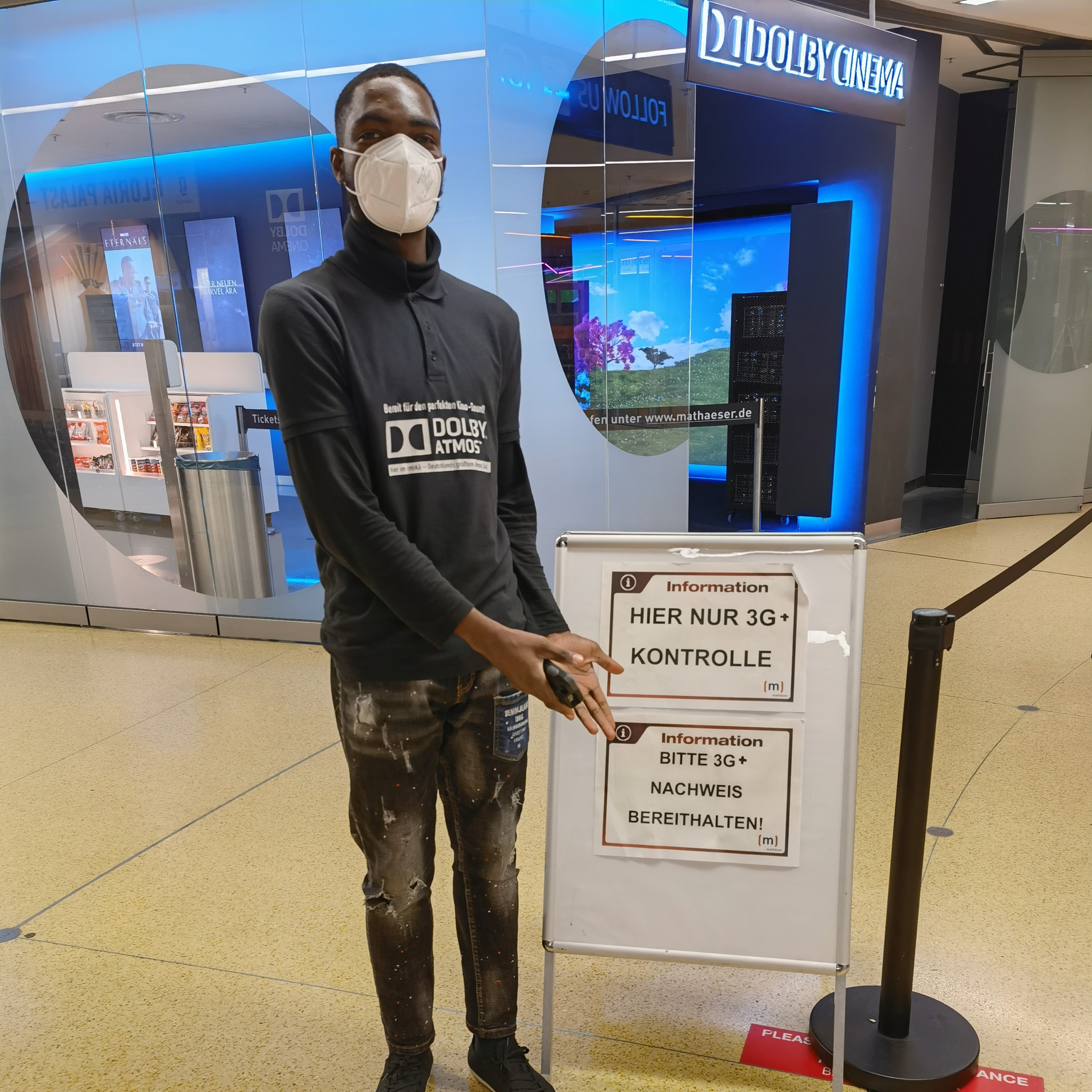 Mitarbeiter im Einsatz