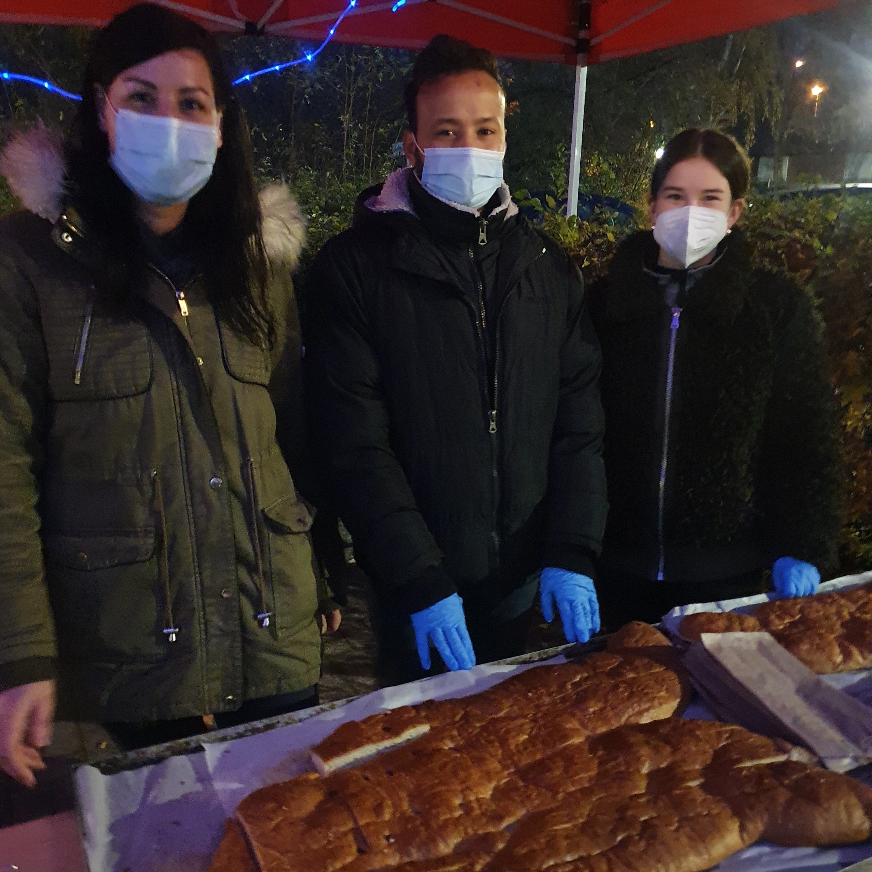 Mitarbeiter im Einsatz