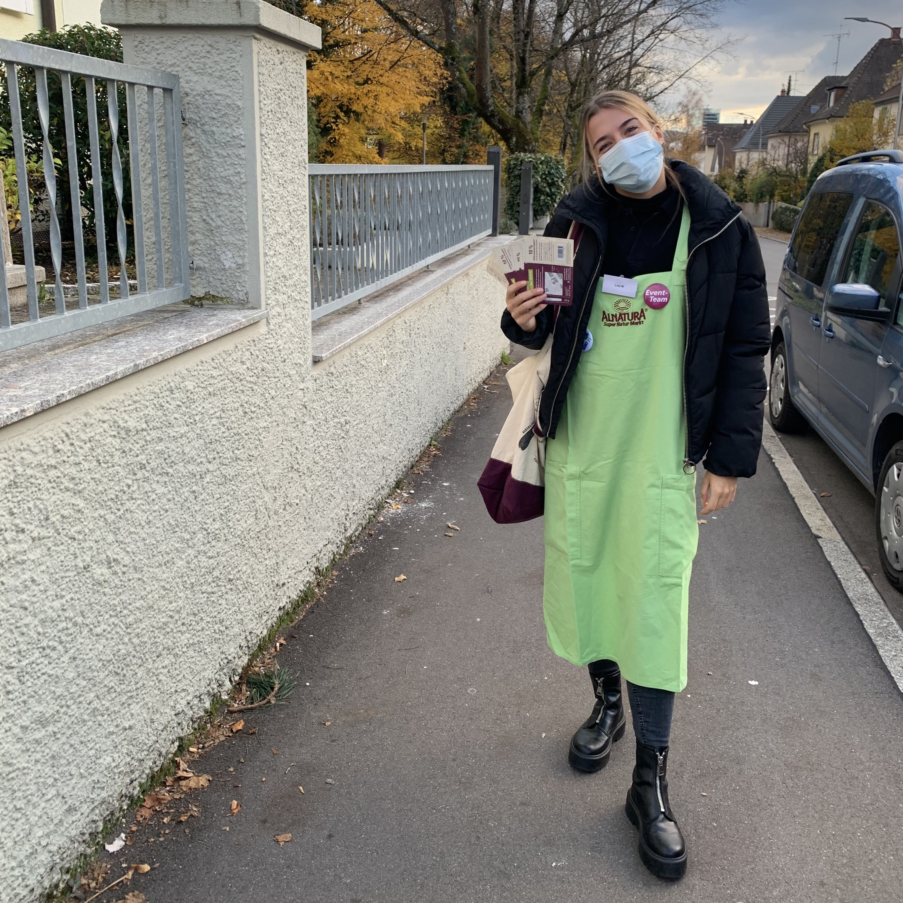 Mitarbeiter im Einsatz