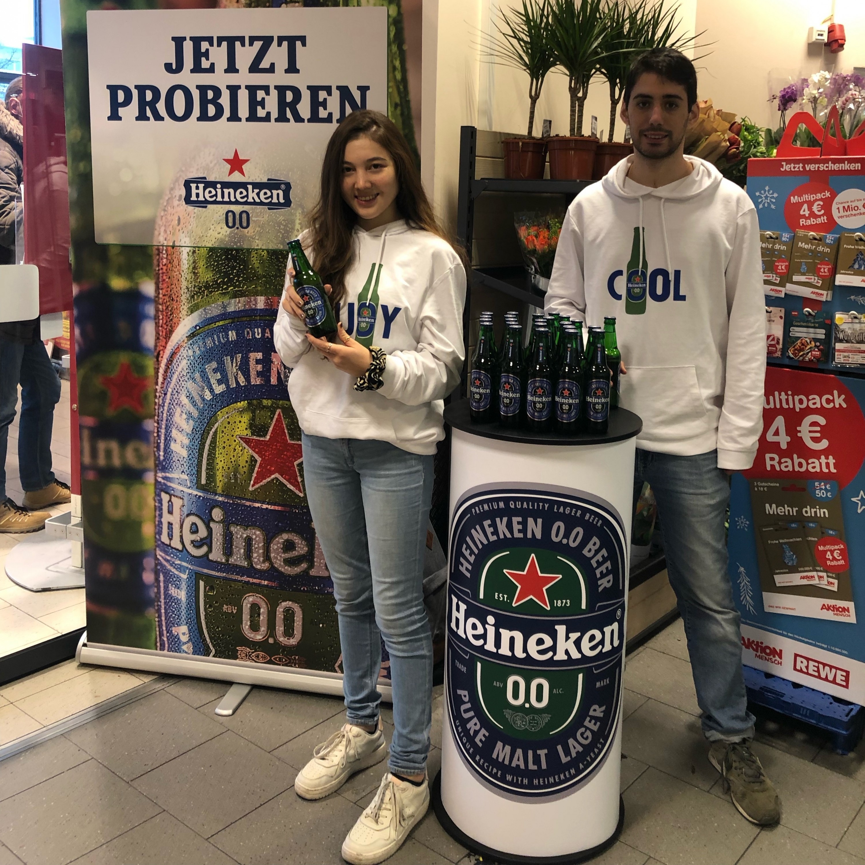 Mitarbeiter im Einsatz