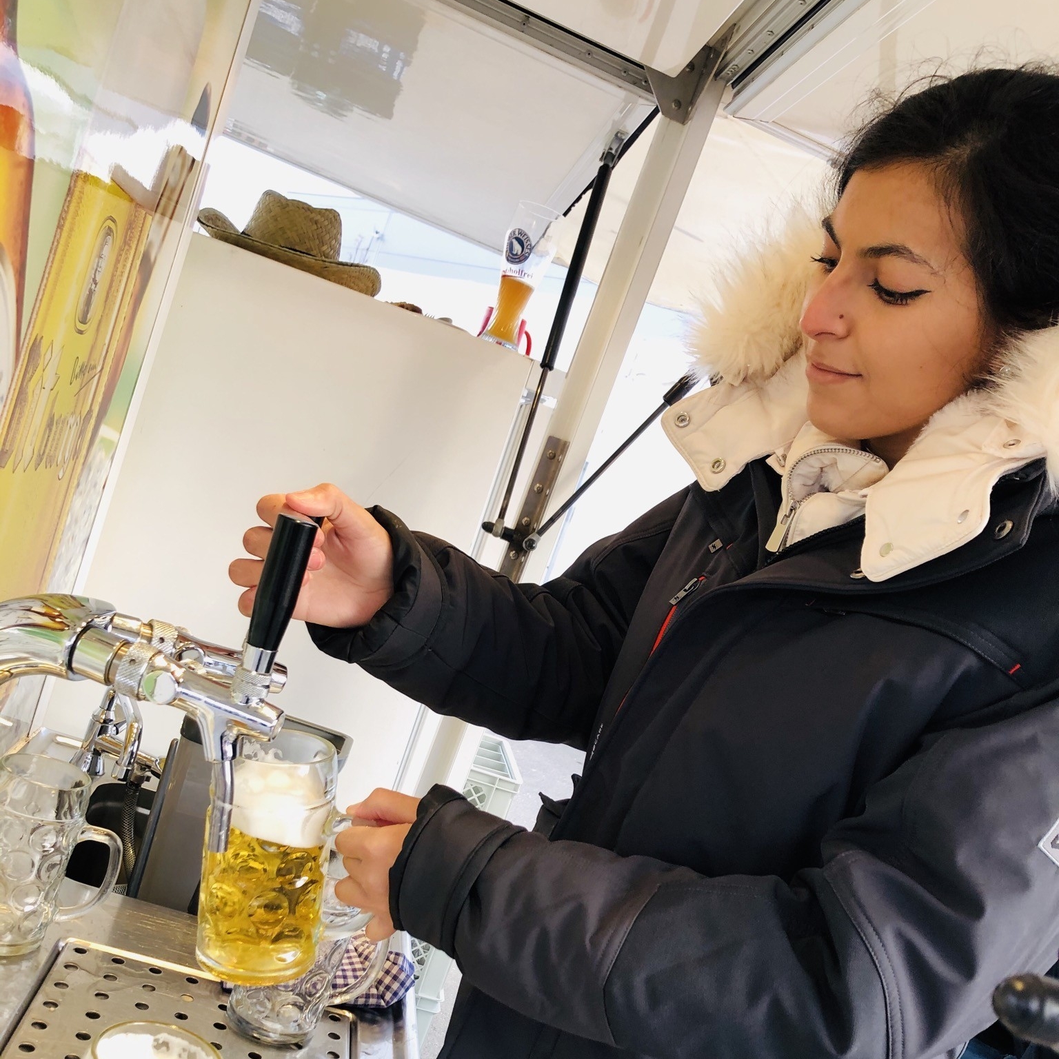 Mitarbeiter im Einsatz
